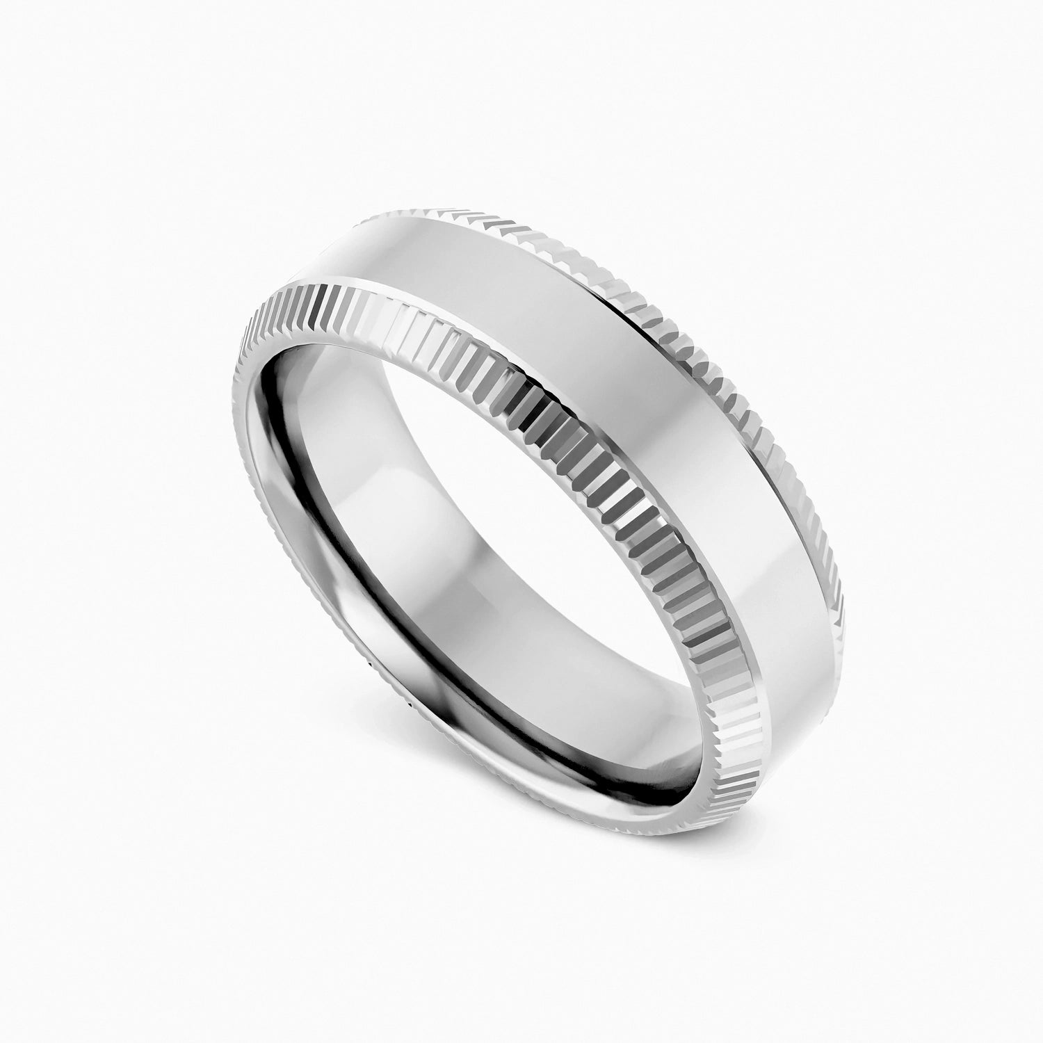 HUNTER FLUTED BAND Ring Noble Jewellery
