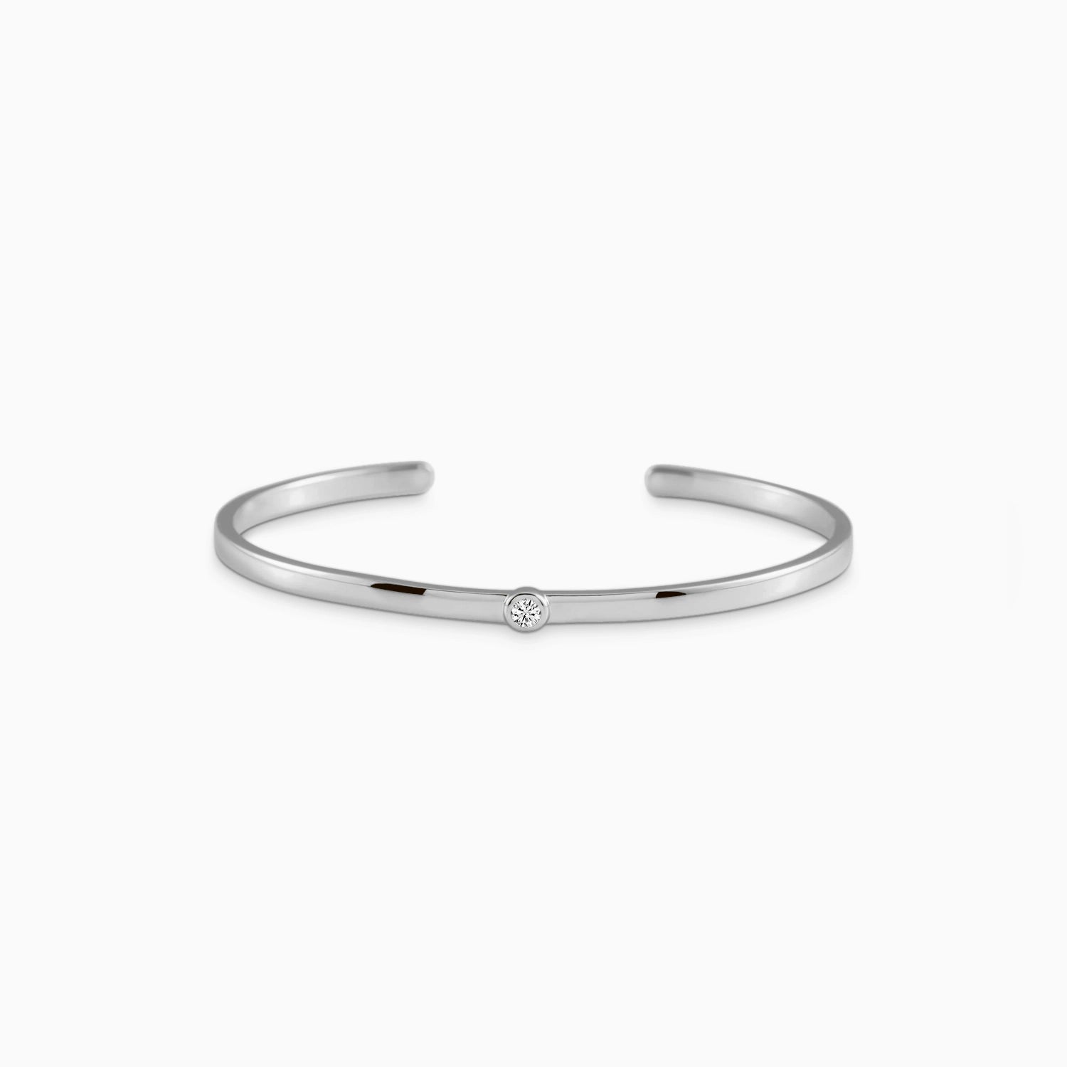 AMARA SOLITAIRE CUFF Bracelet Noble Jewellery