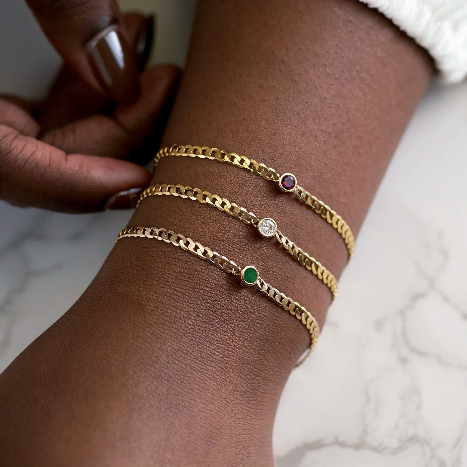 Vada Solitaire Bracelet Bracelet Noble Jewellery