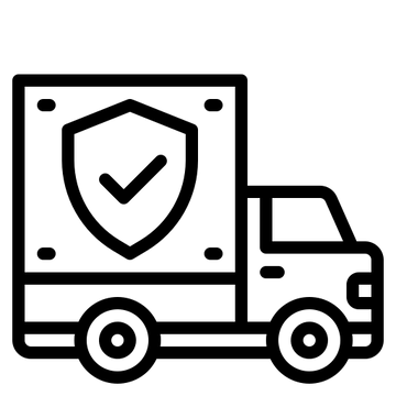 Complimentary express delivery icon