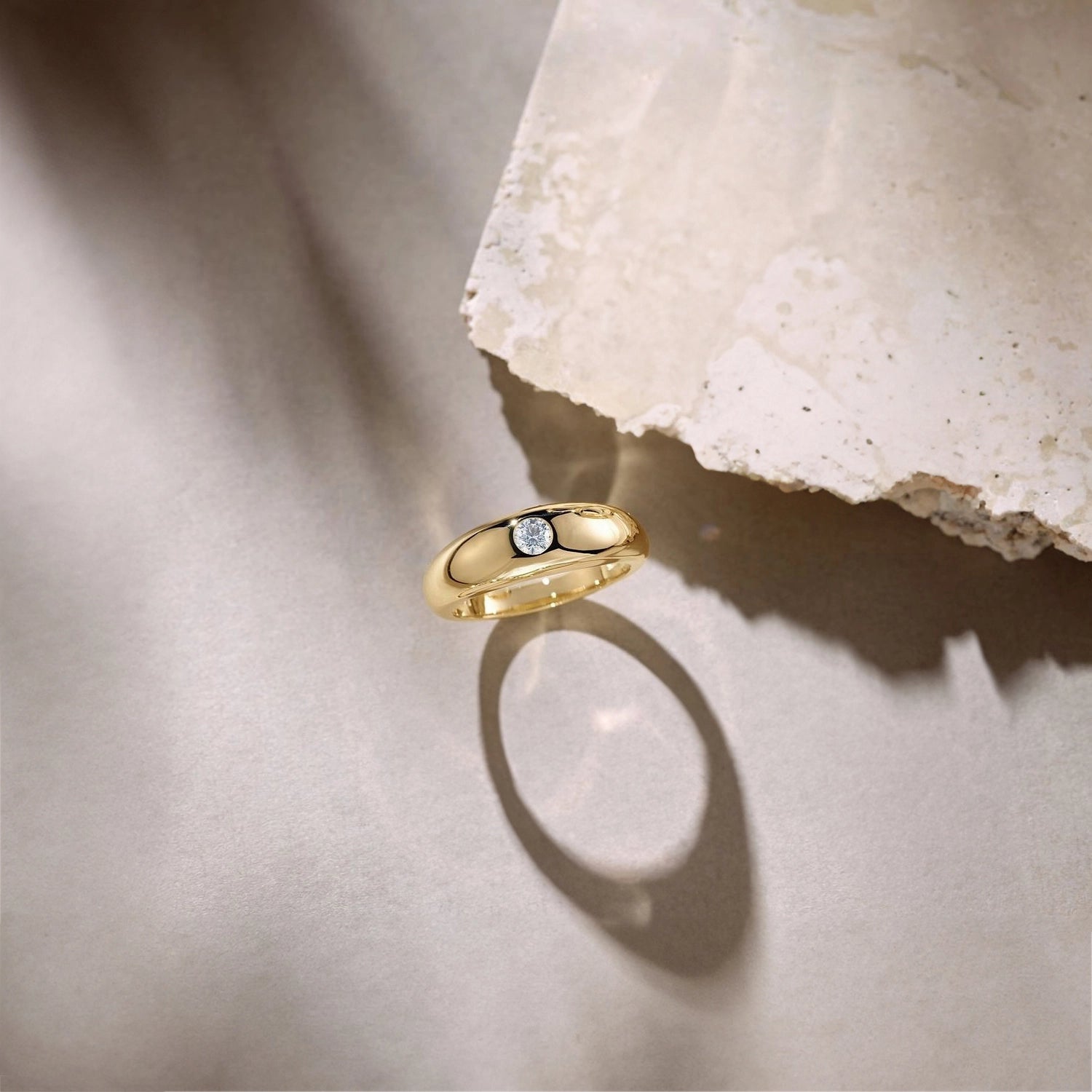 ASPEN DIAMOND DOME RING Ring Noble Jewellery