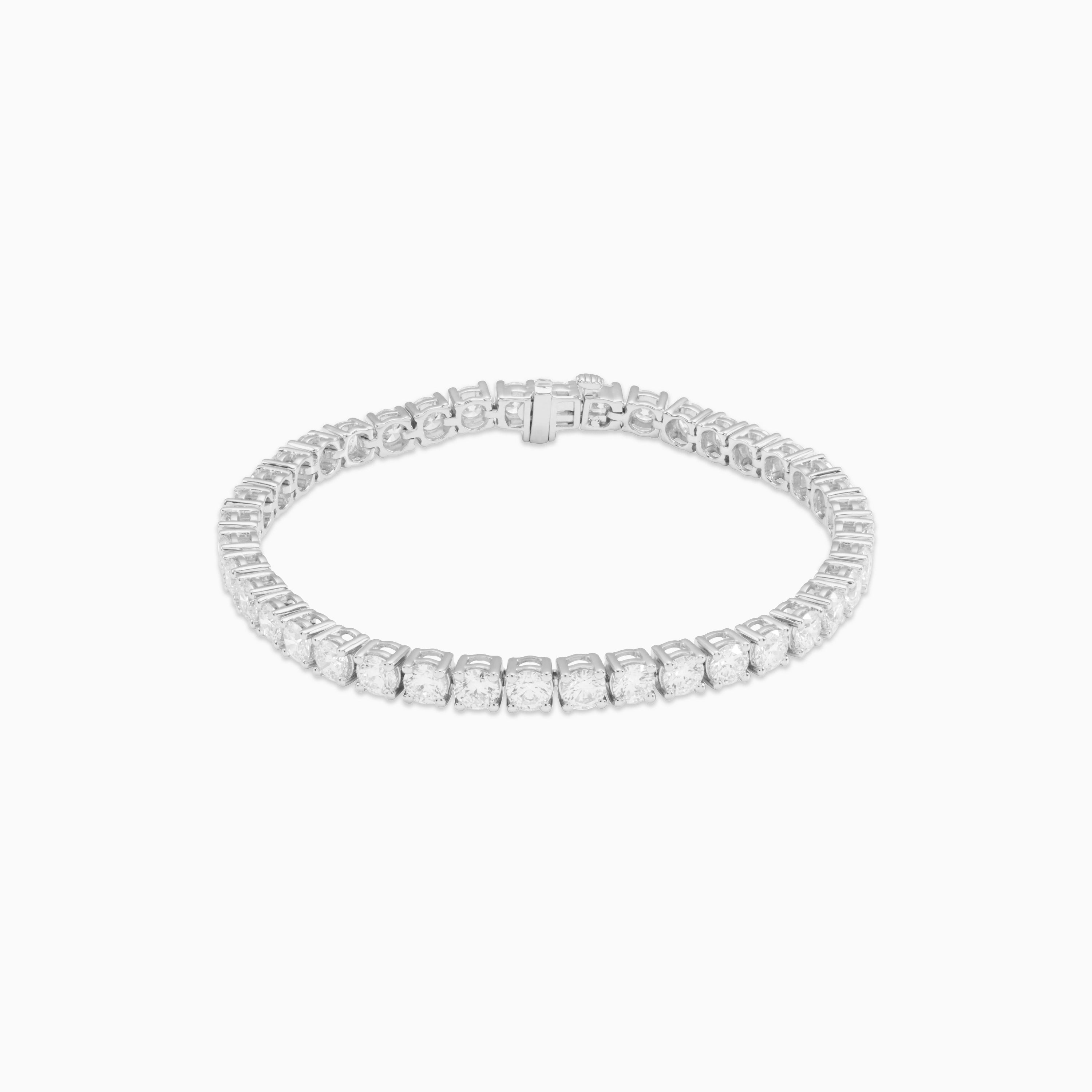 Lucia Diamond Tennis Bracelet Bracelet Noble Jewellery