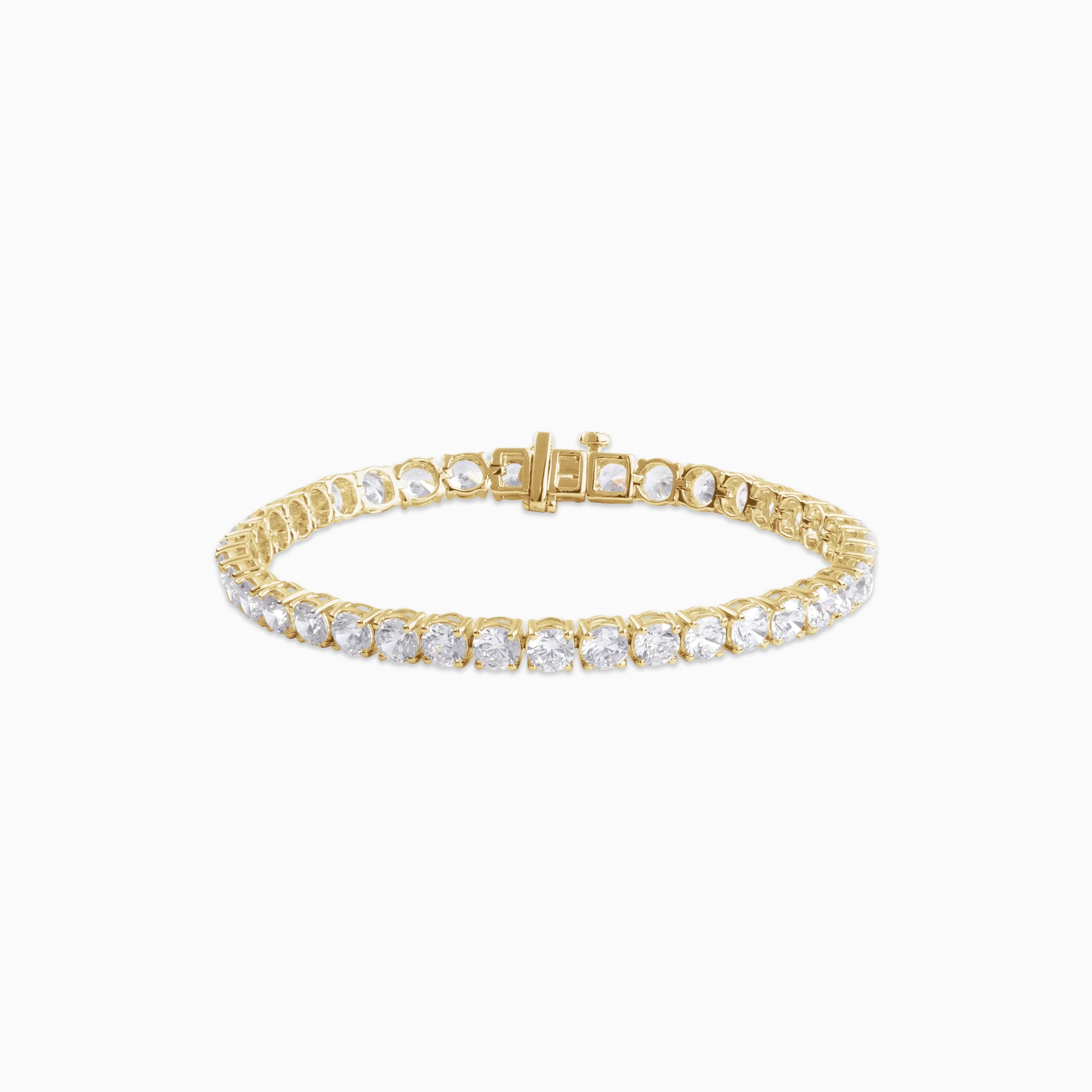 Lucia Diamond Tennis Bracelet Bracelet Noble Jewellery