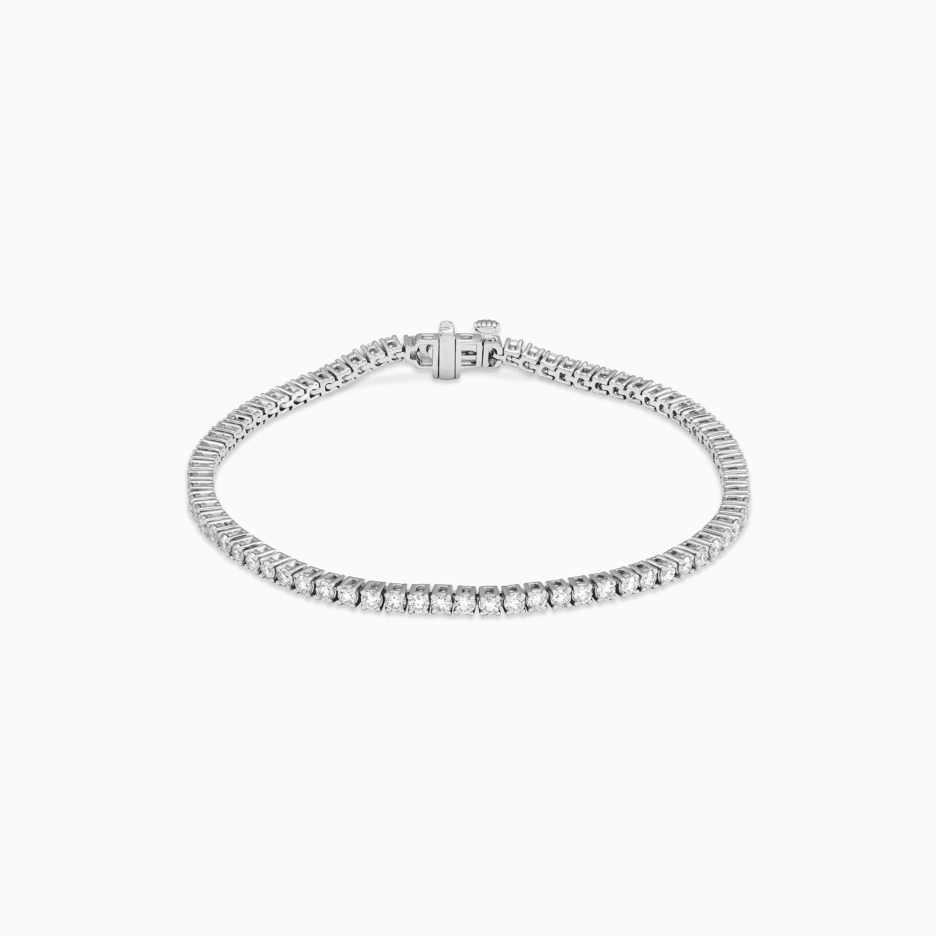 Lucia Diamond Tennis Bracelet Bracelet Noble Jewellery