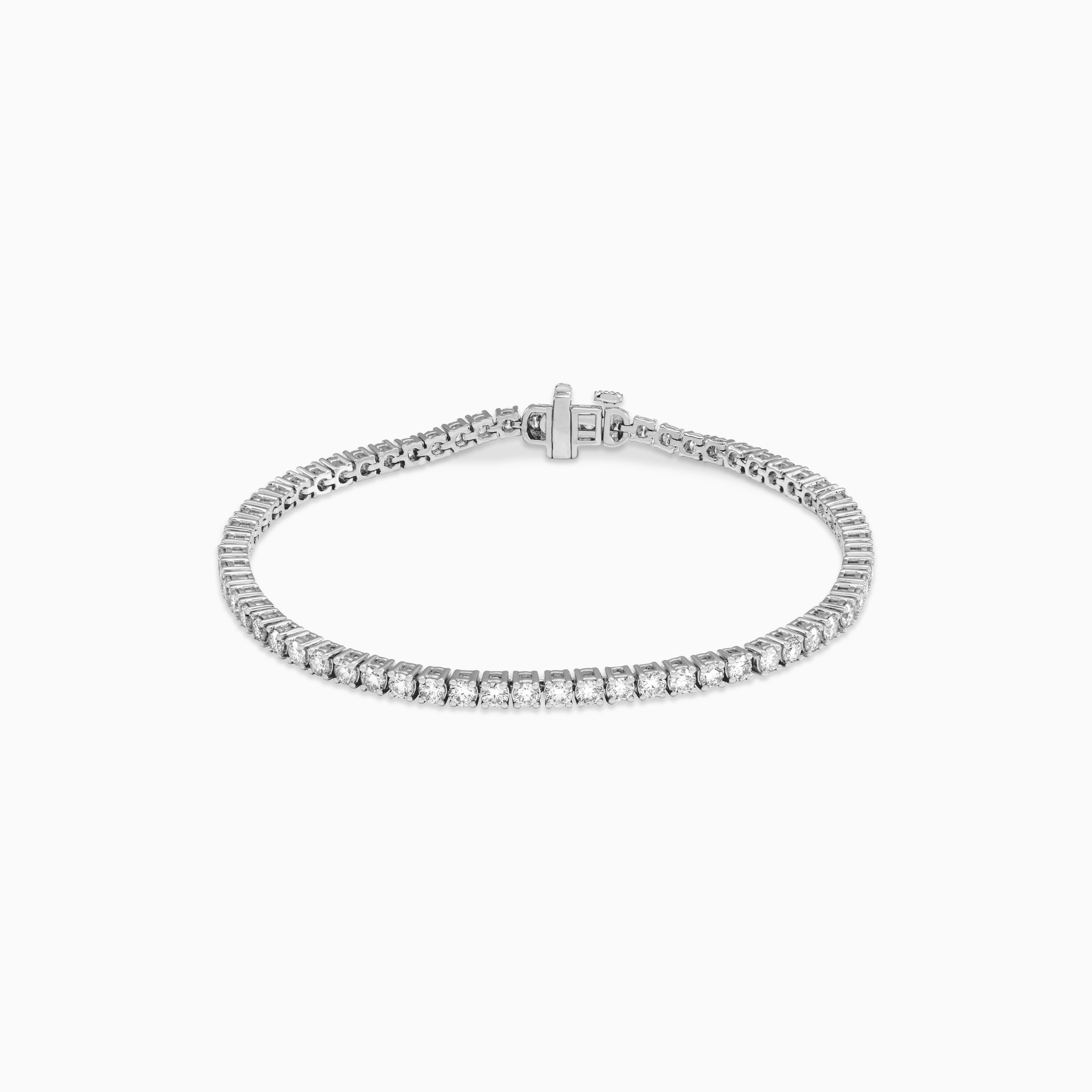 Lucia Diamond Tennis Bracelet Bracelet Noble Jewellery