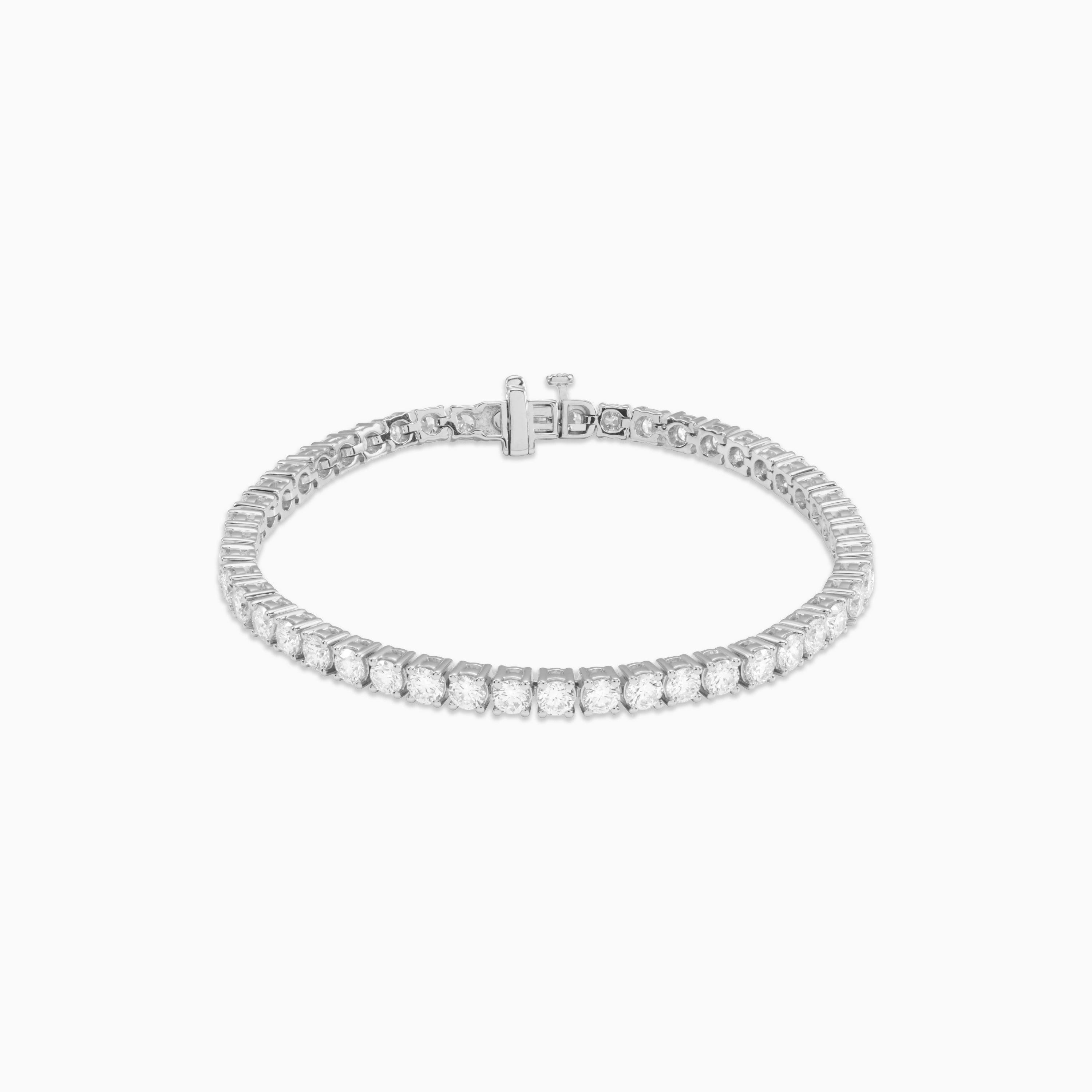 Lucia Diamond Tennis Bracelet Bracelet Noble Jewellery
