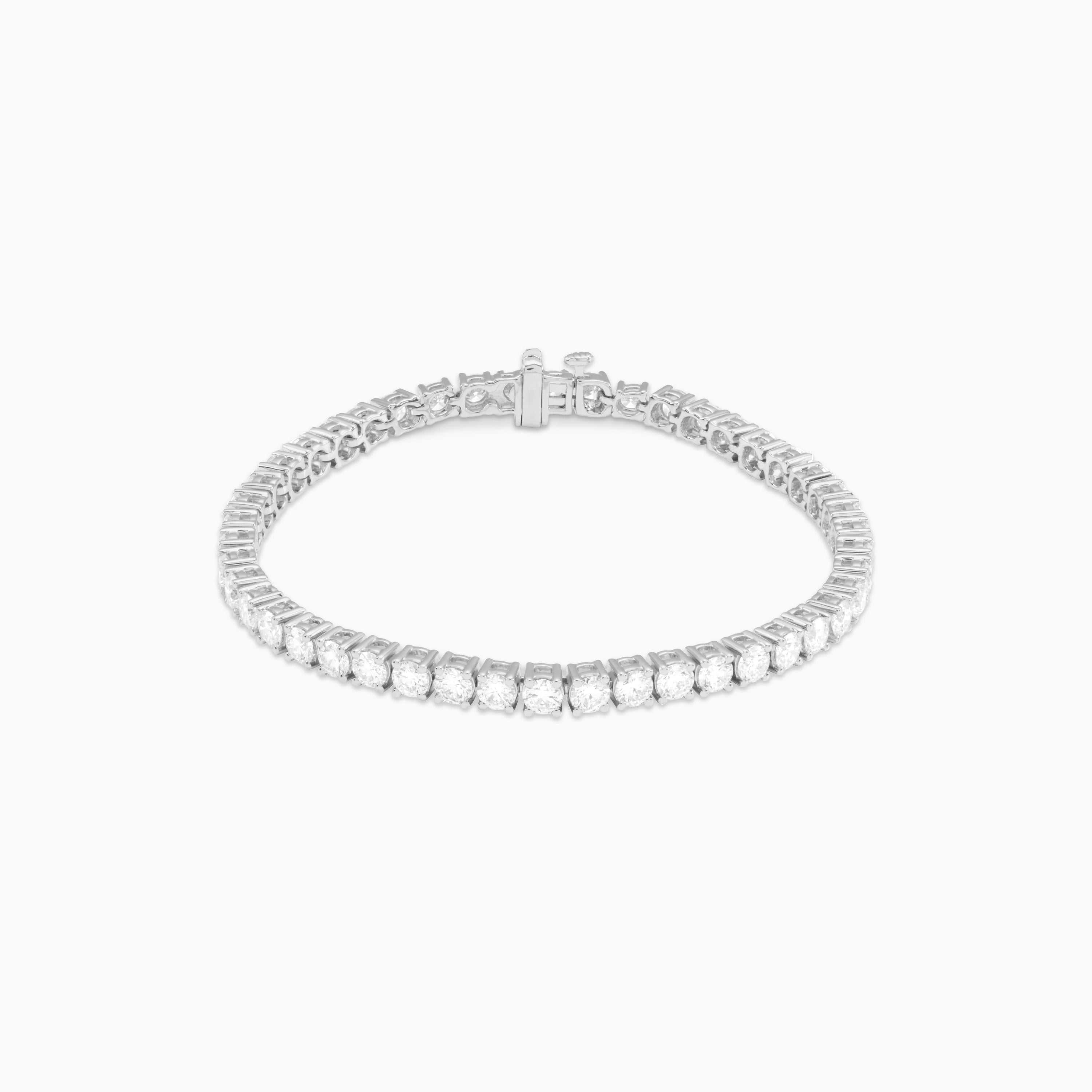 Lucia Diamond Tennis Bracelet Bracelet Noble Jewellery