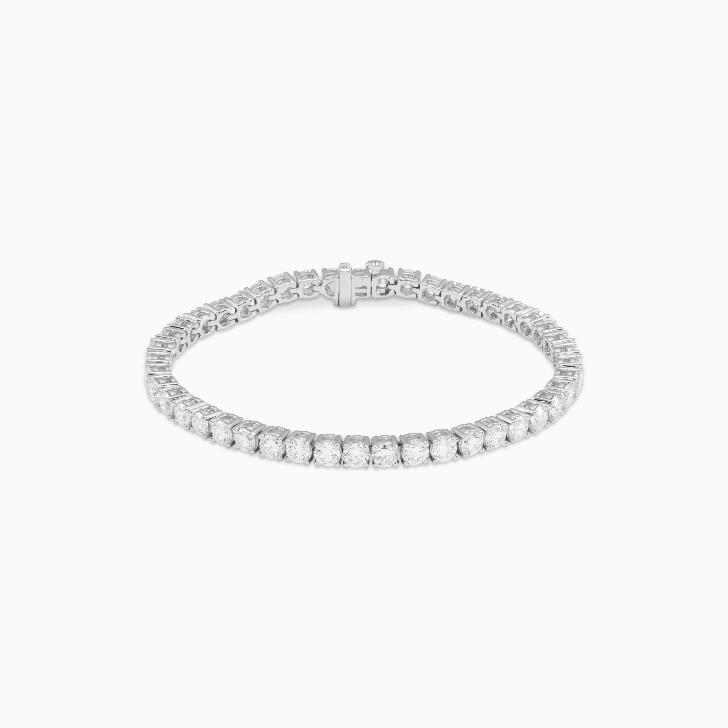 Lucia Diamond Tennis Bracelet Bracelet Noble Jewellery
