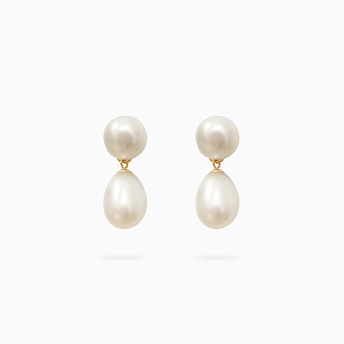 ASTRID DROP PEARL EARRINGS Earrings Noble Jewellery
