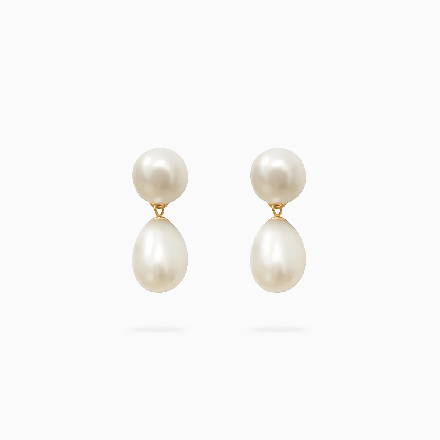 ASTRID DROP PEARL EARRINGS Earrings Noble Jewellery