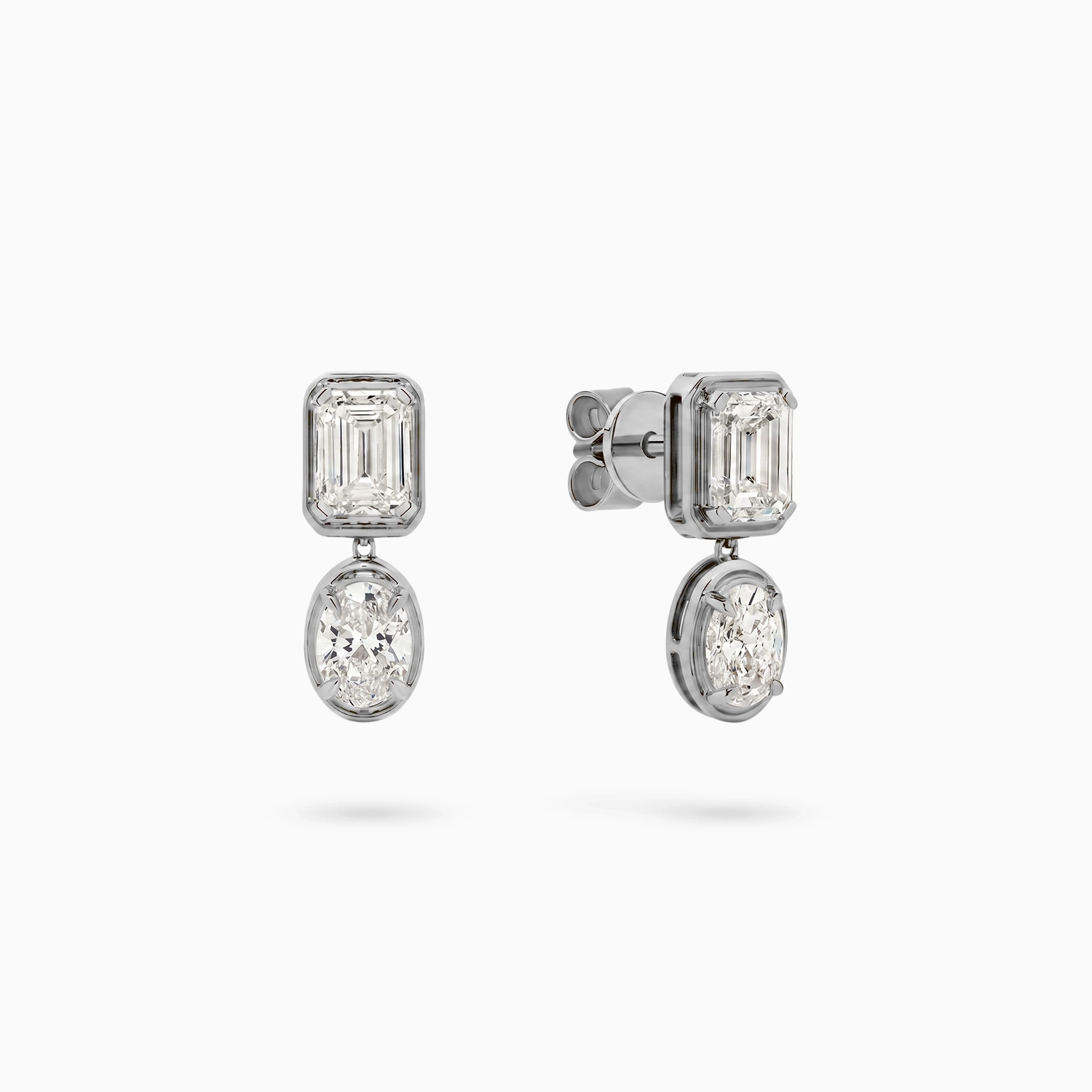 Rue Mixed Shape Drop Earrings