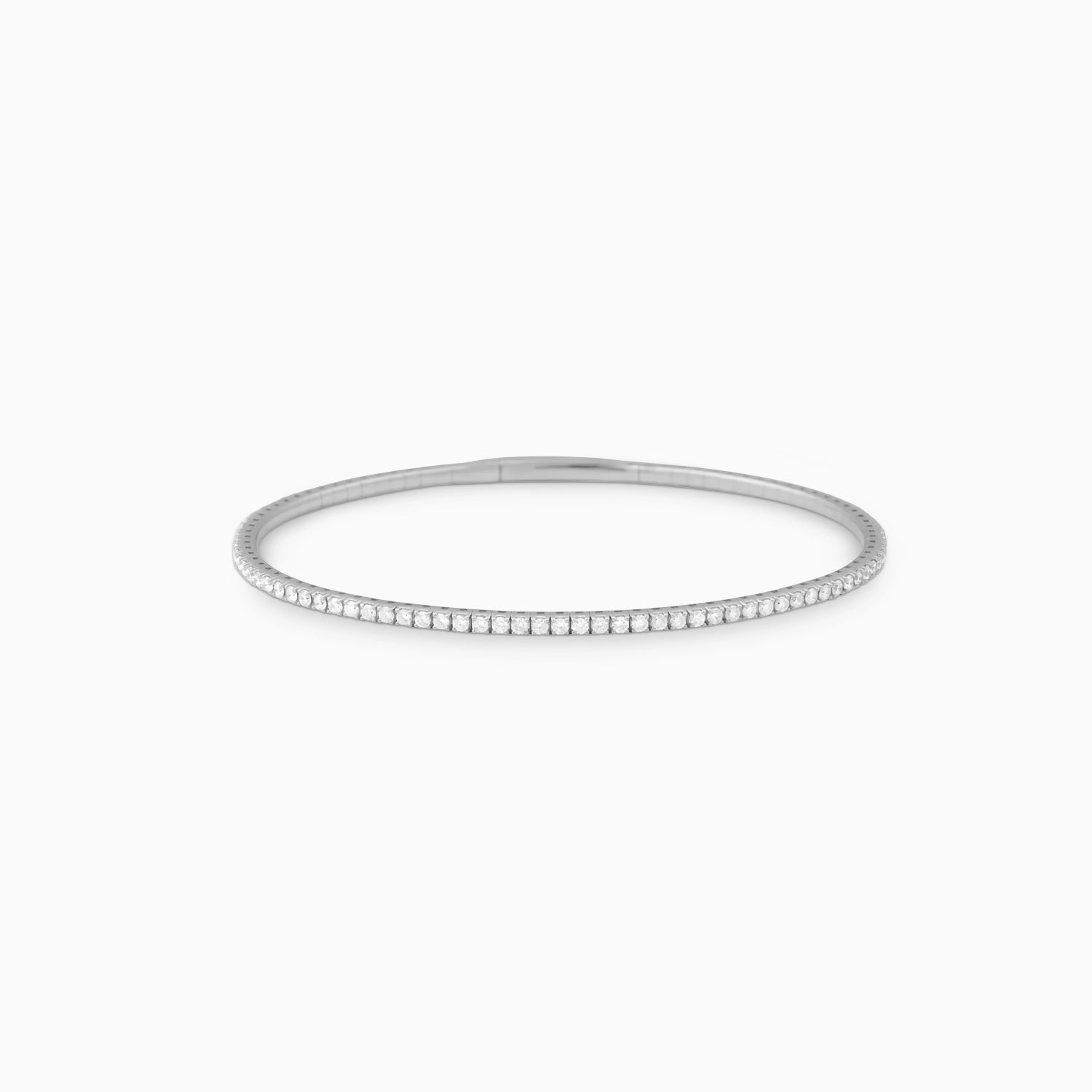 NEVE FLEXIBLE DIAMOND BANGLE Bracelet Noble Jewellery