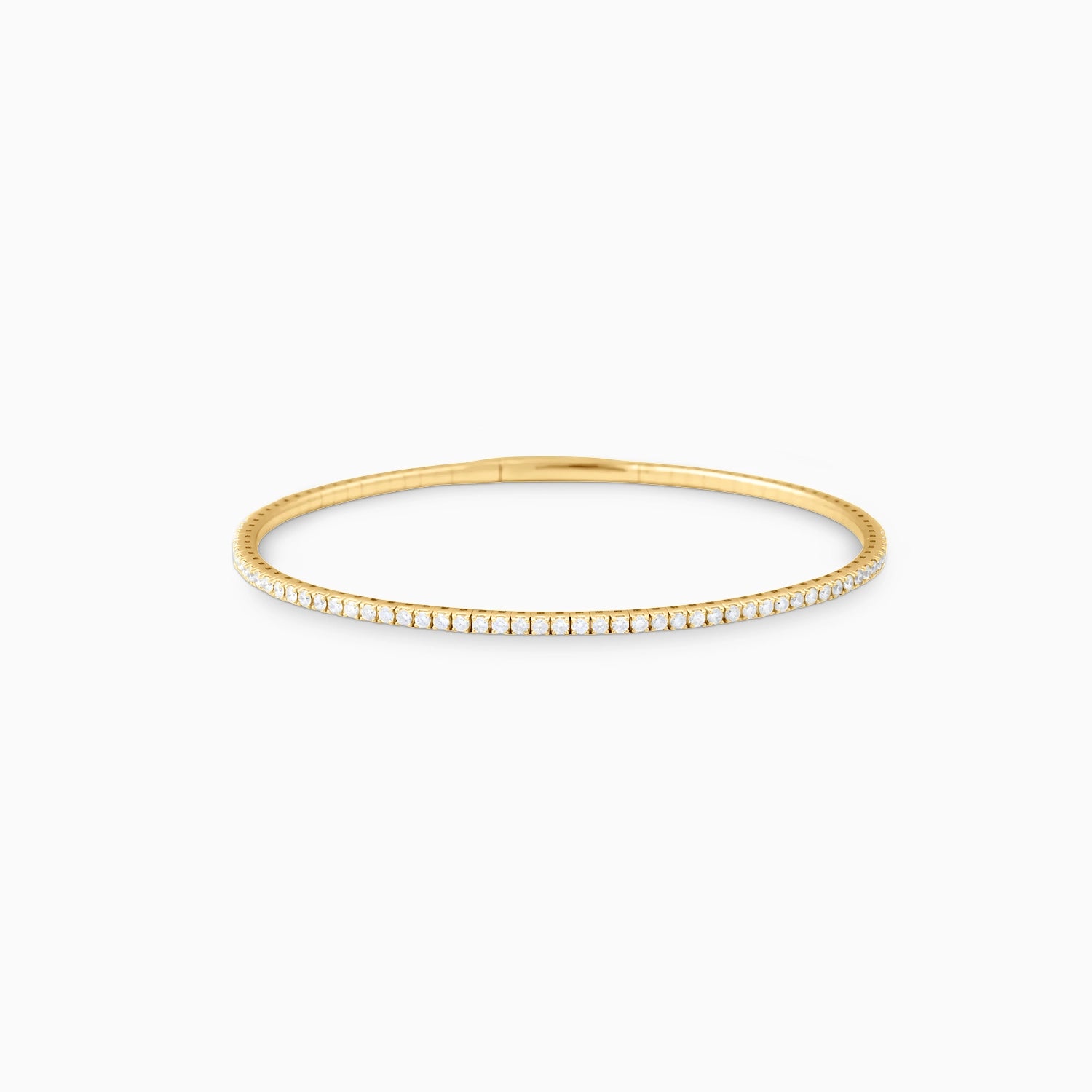NEVE FLEXIBLE DIAMOND BANGLE Bracelet Noble Jewellery