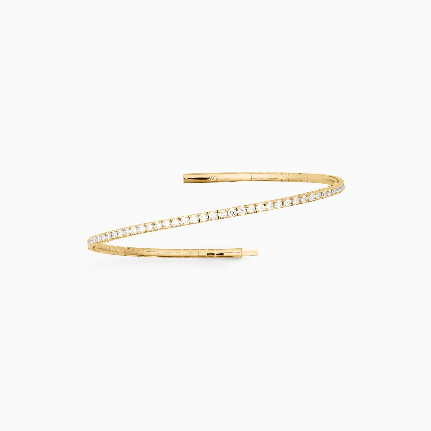 NEVE FLEXIBLE DIAMOND BANGLE Bracelet Noble Jewellery