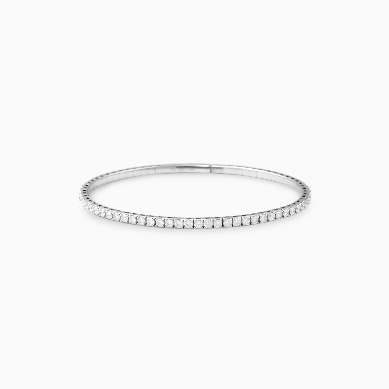 NEVE FLEXIBLE DIAMOND BANGLE Bracelet Noble Jewellery