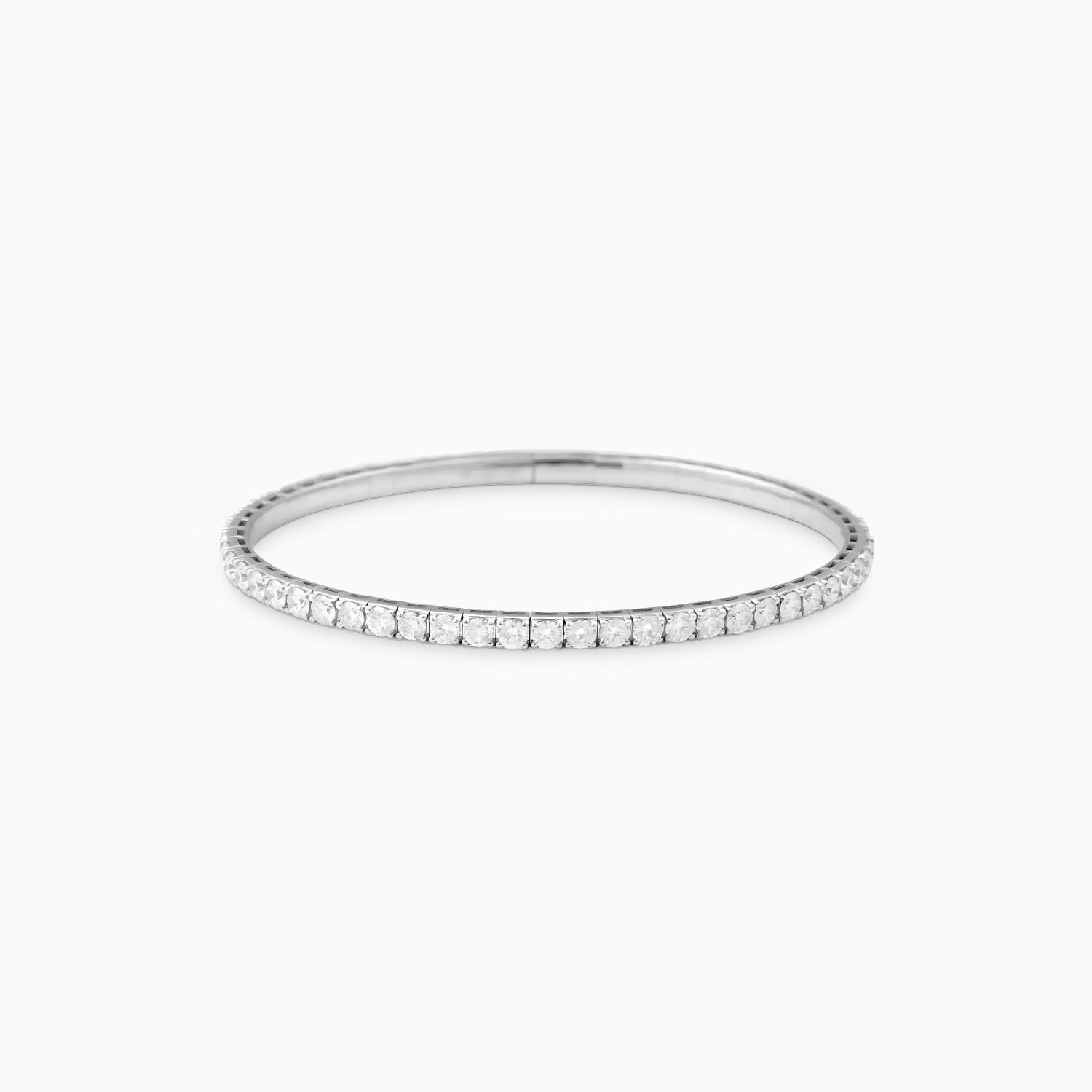 NEVE FLEXIBLE DIAMOND BANGLE Bracelet Noble Jewellery