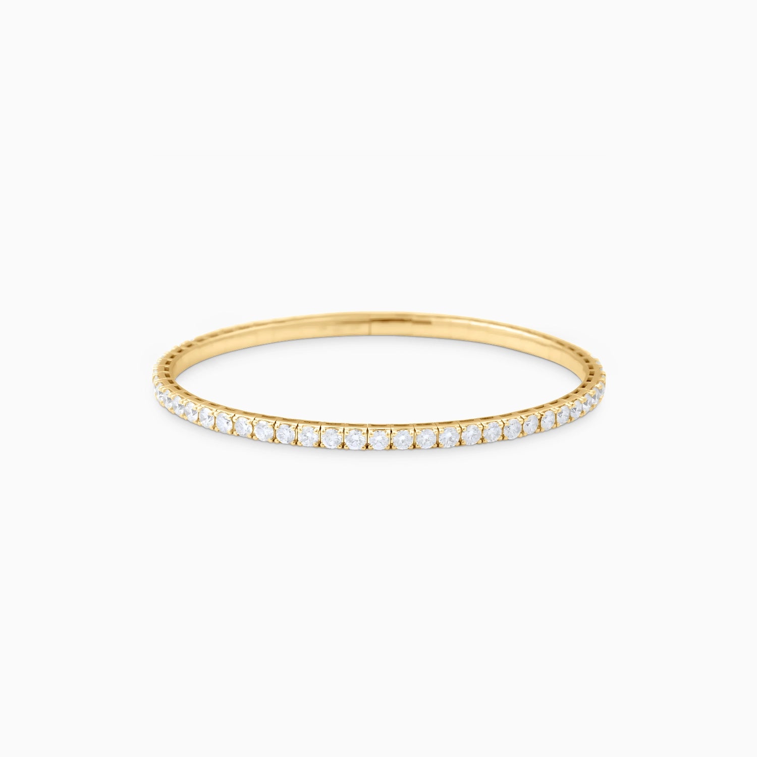 NEVE FLEXIBLE DIAMOND BANGLE Bracelet Noble Jewellery