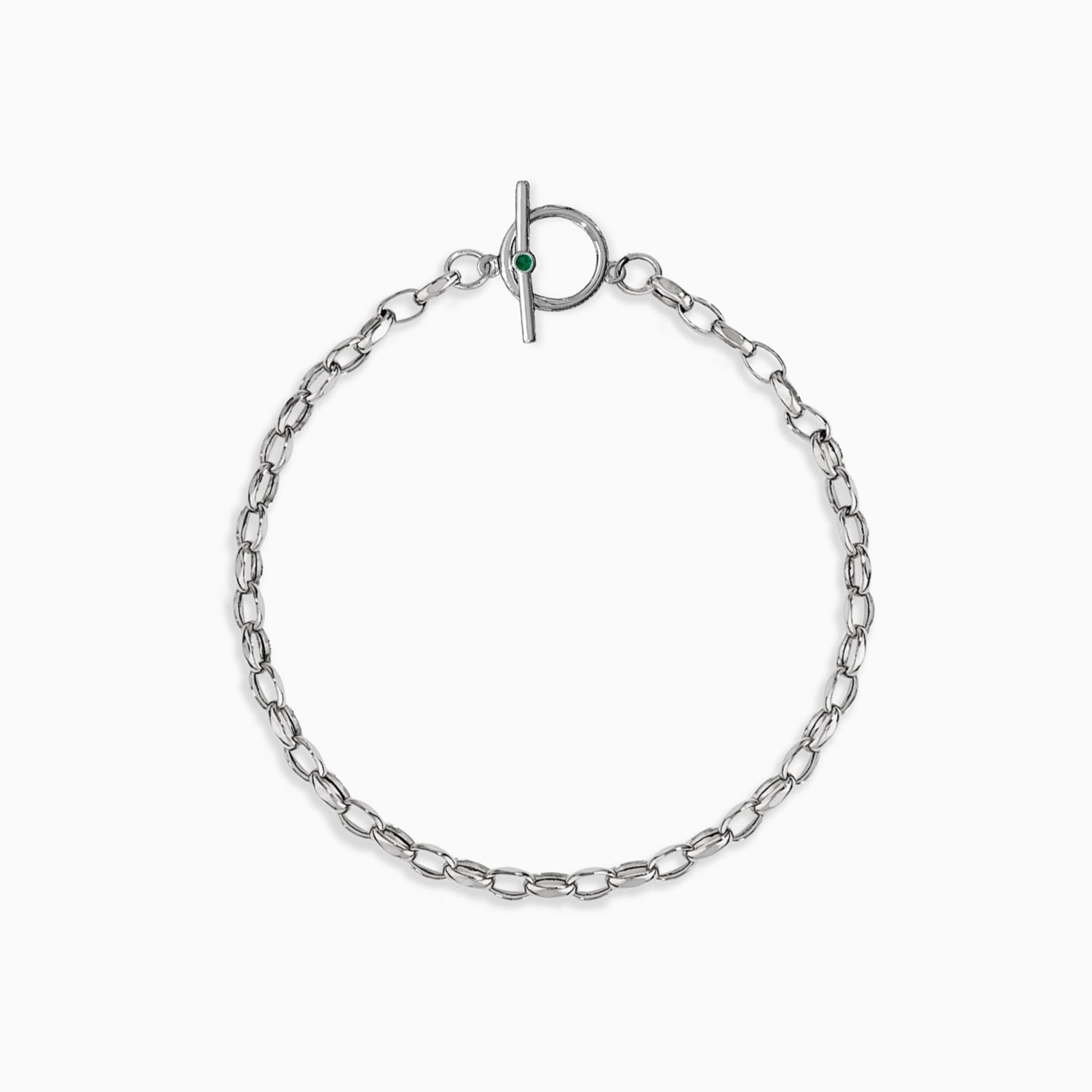 Capri Gemstone Toggle Bracelet Bracelet Noble Jewellery