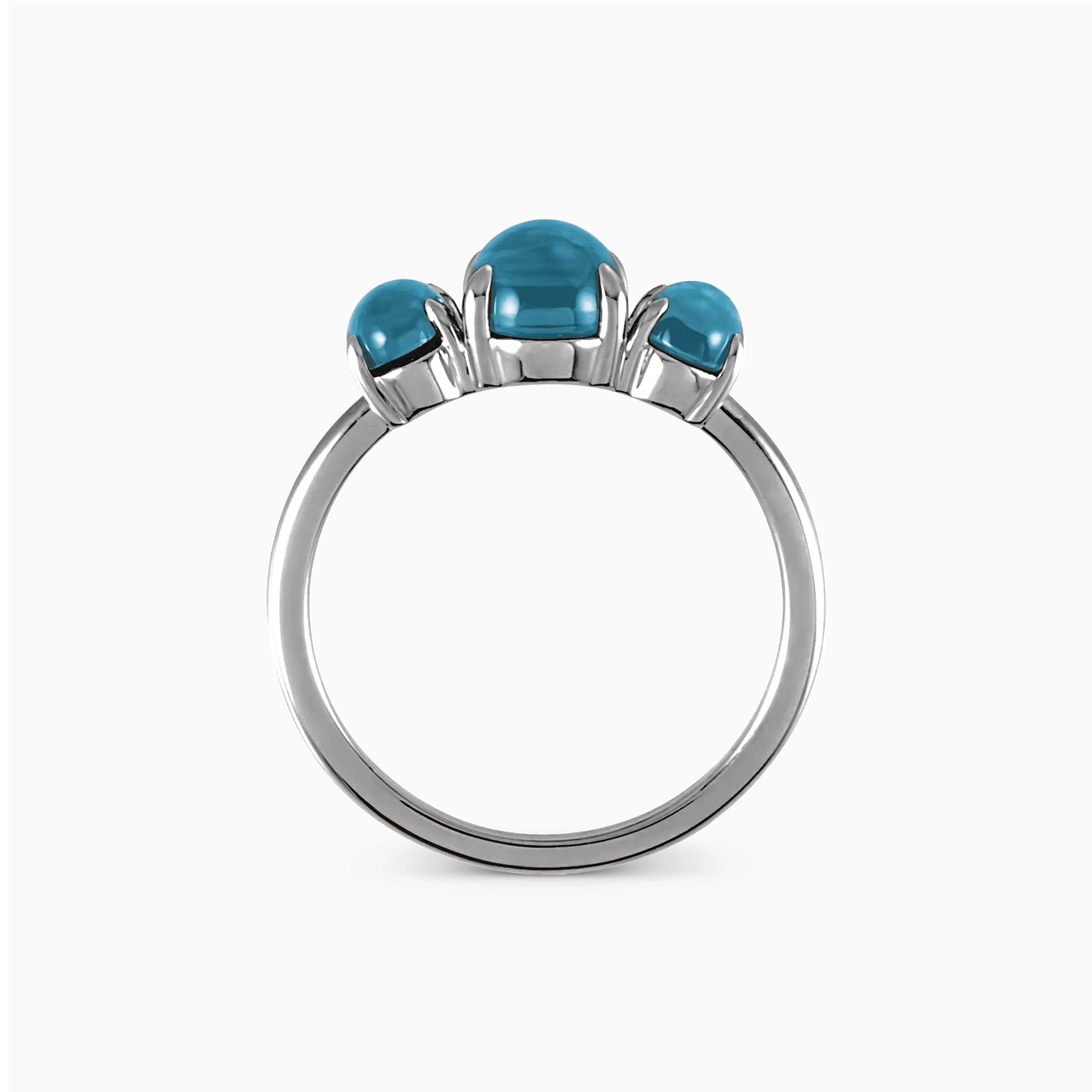Gumdrop Trio Ring Ring Noble Jewellery