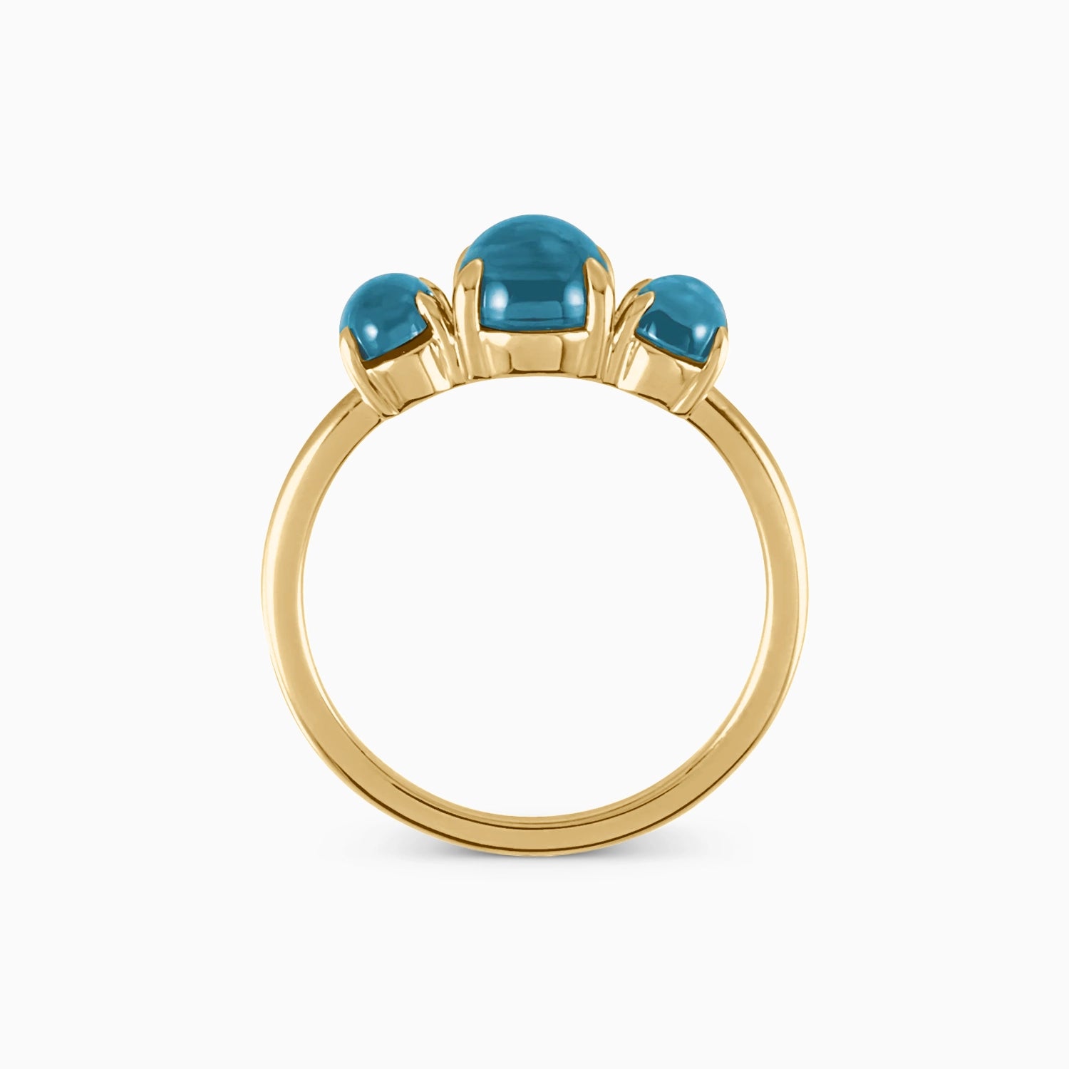 Gumdrop Trio Ring Ring Noble Jewellery