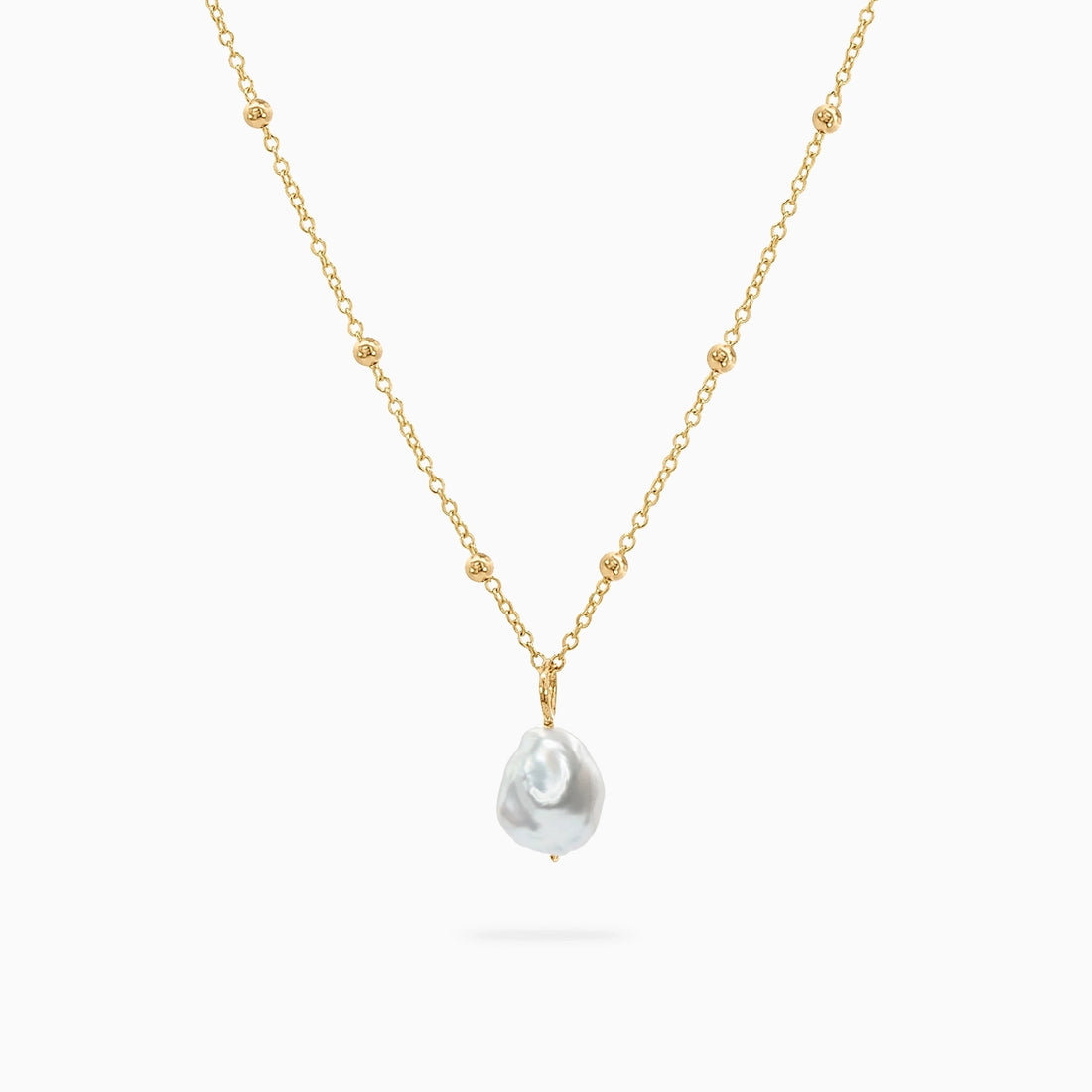 KESHI PEARL PENDANT NECKLACE Necklace Noble Jewellery