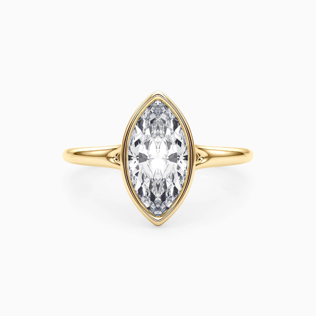 NOVA MARQUISE BEZEL SOLITAIRE Ring Noble Jewellery