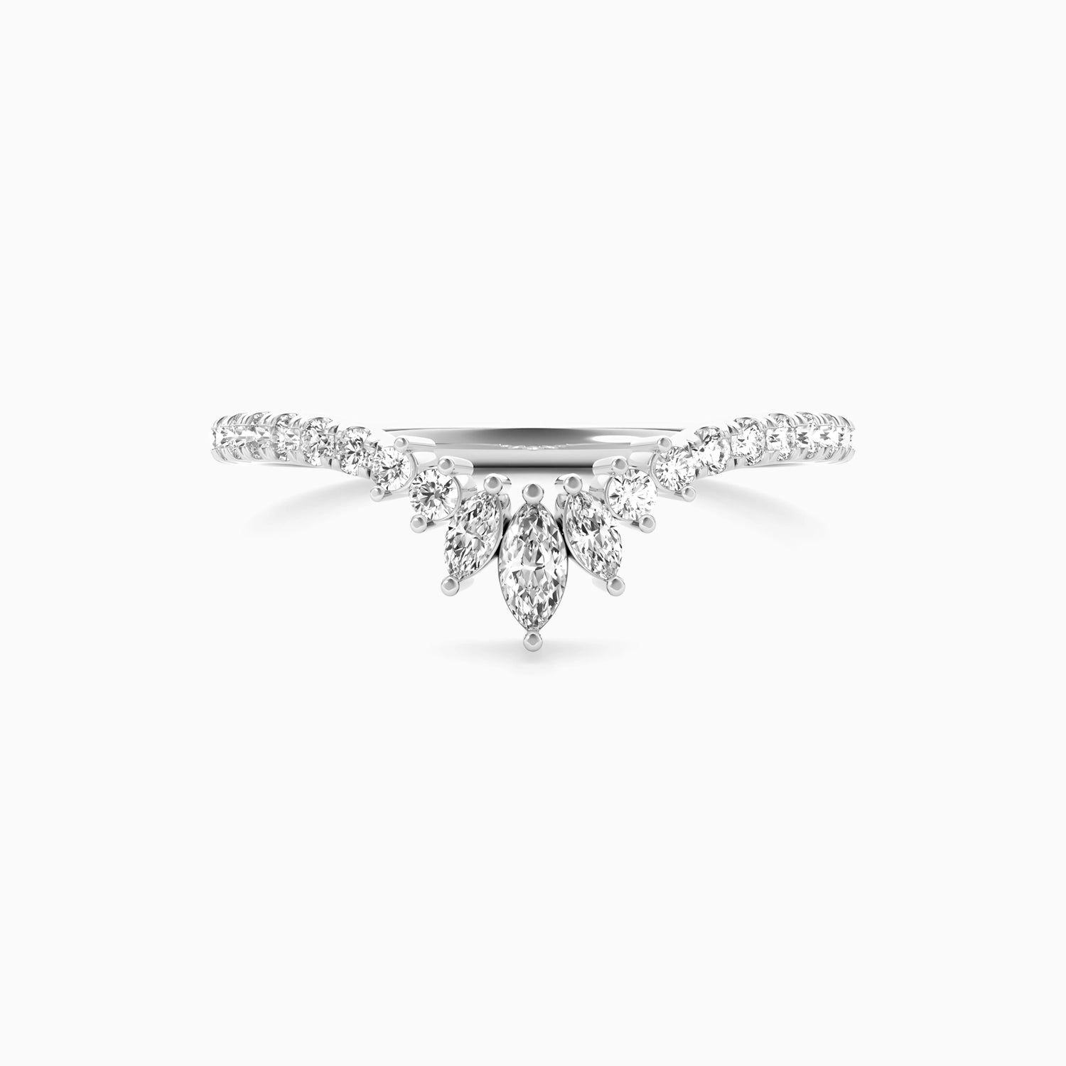 FLEUR CROWN BAND Ring Noble Jewellery