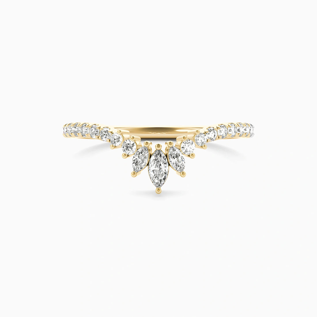 FLEUR CROWN BAND Ring Noble Jewellery