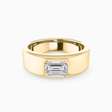 THEO EMERALD SOLITAIRE Ring Noble Jewellery