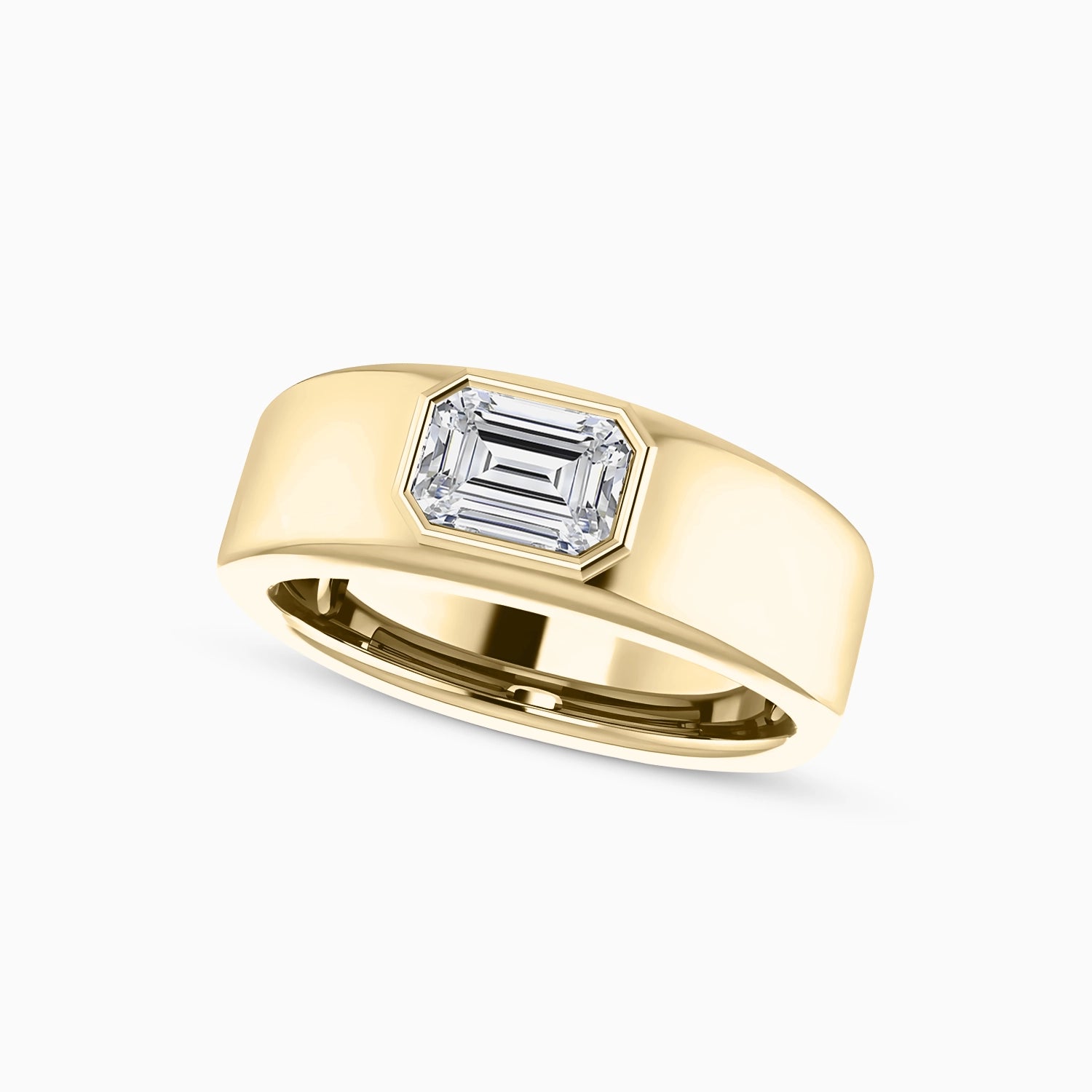 THEO EMERALD SOLITAIRE Ring Noble Jewellery