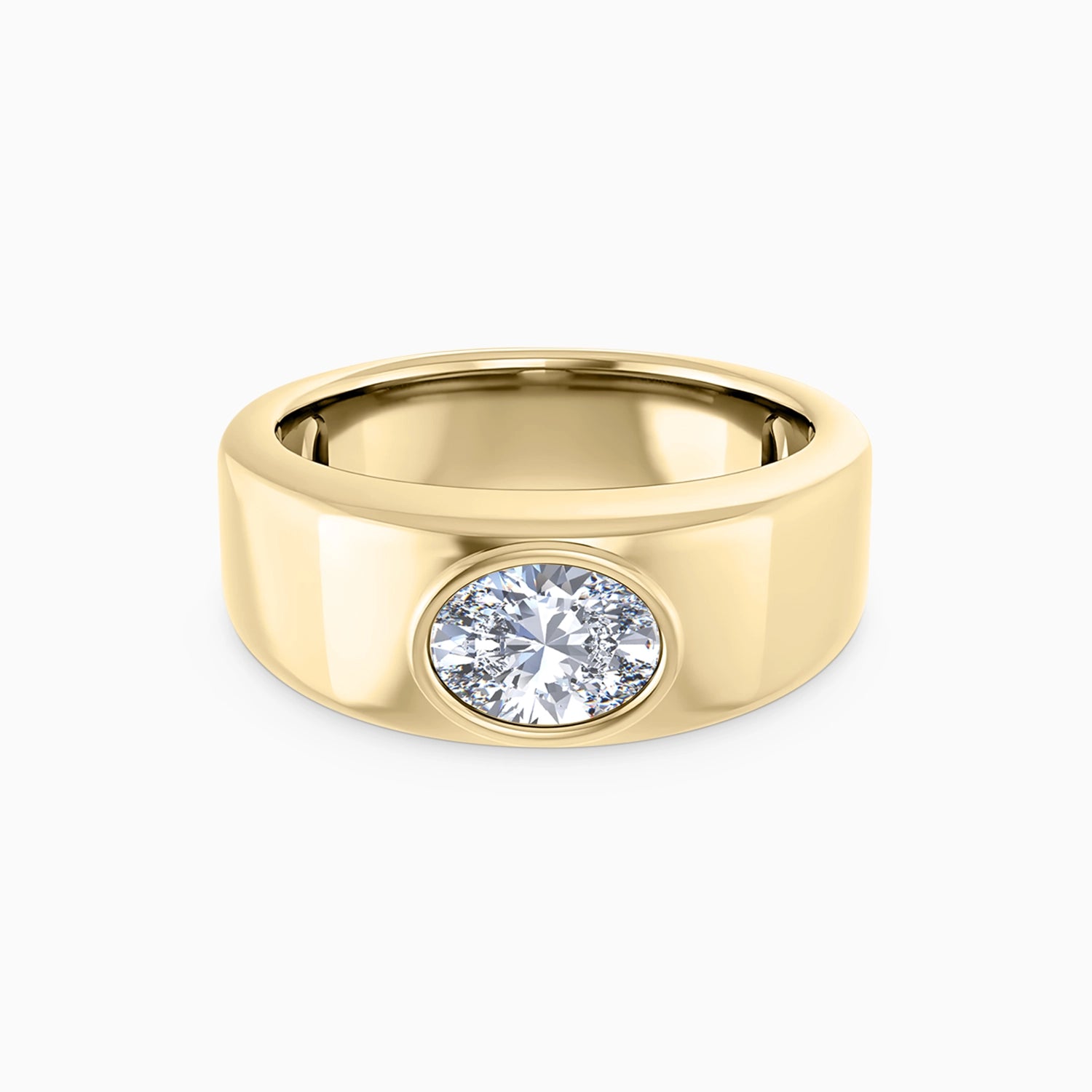 THEO OVAL SOLITAIRE Ring Noble Jewellery