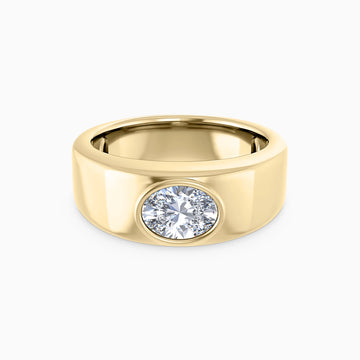 THEO OVAL SOLITAIRE Ring Noble Jewellery