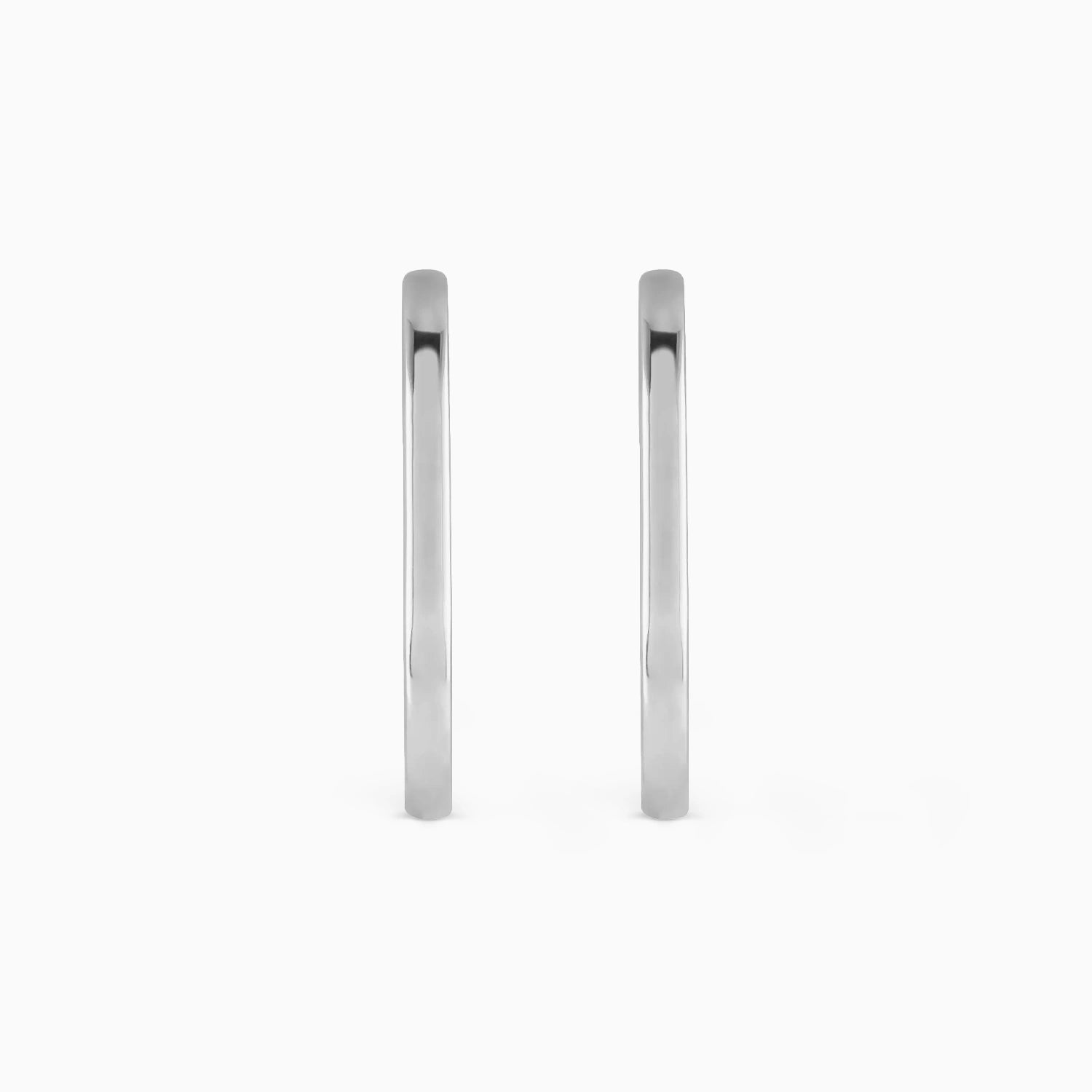 ANDI OVAL HOOPS Earrings Noble Jewellery