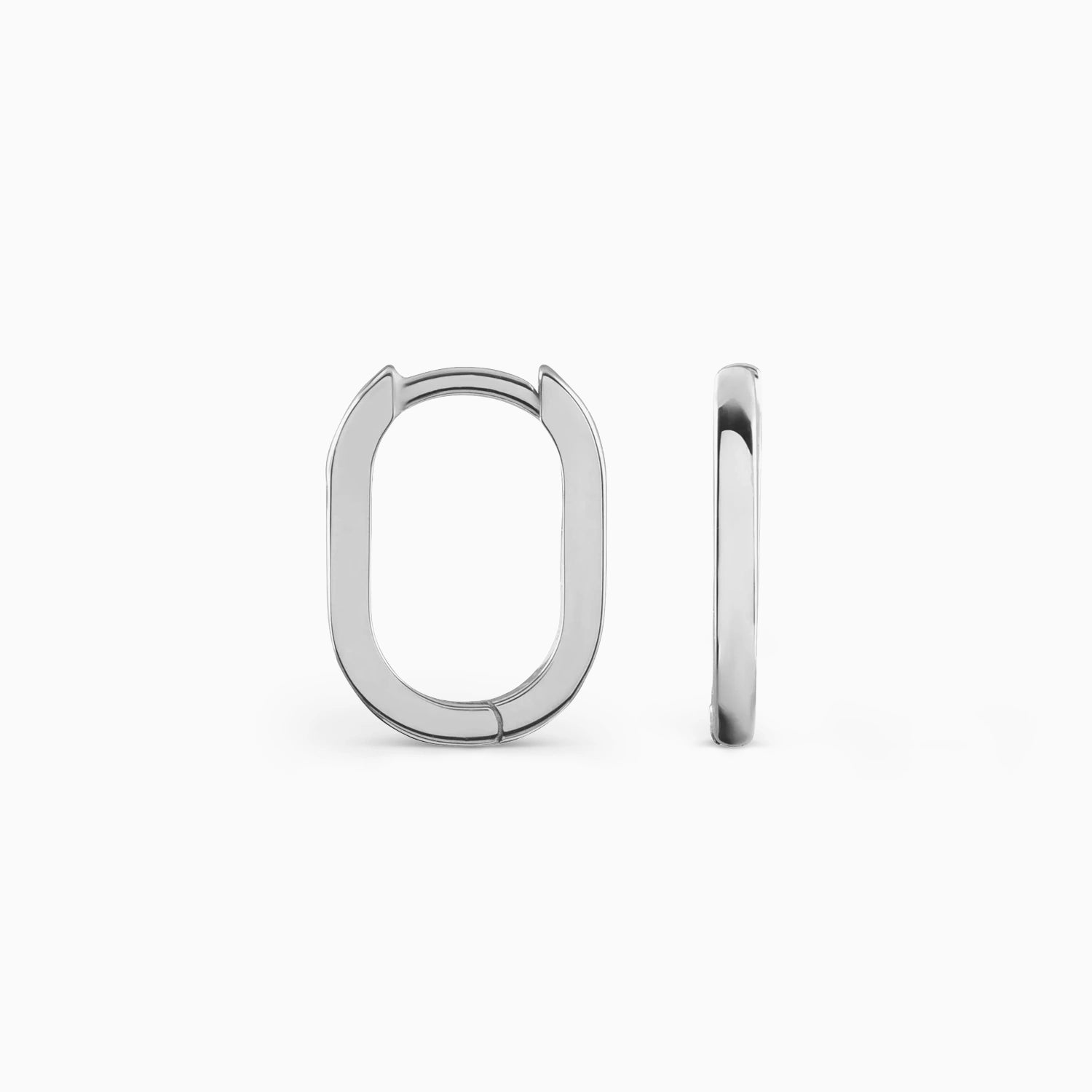 ANDI OVAL HOOPS Earrings Noble Jewellery