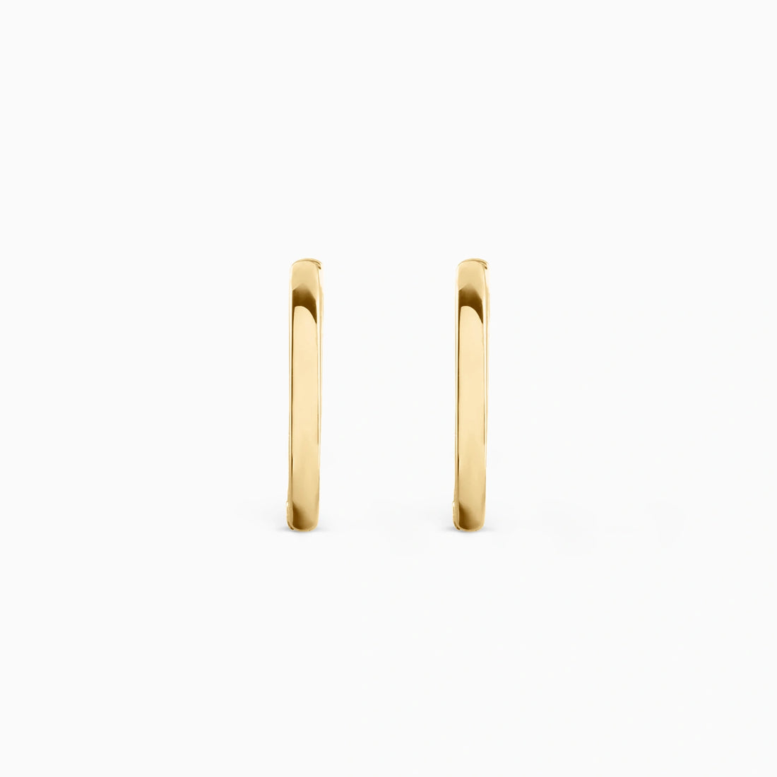 ANDI OVAL HOOPS Earrings Noble Jewellery