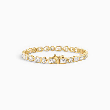 Juno Mixed Shape Tennis Bracelet