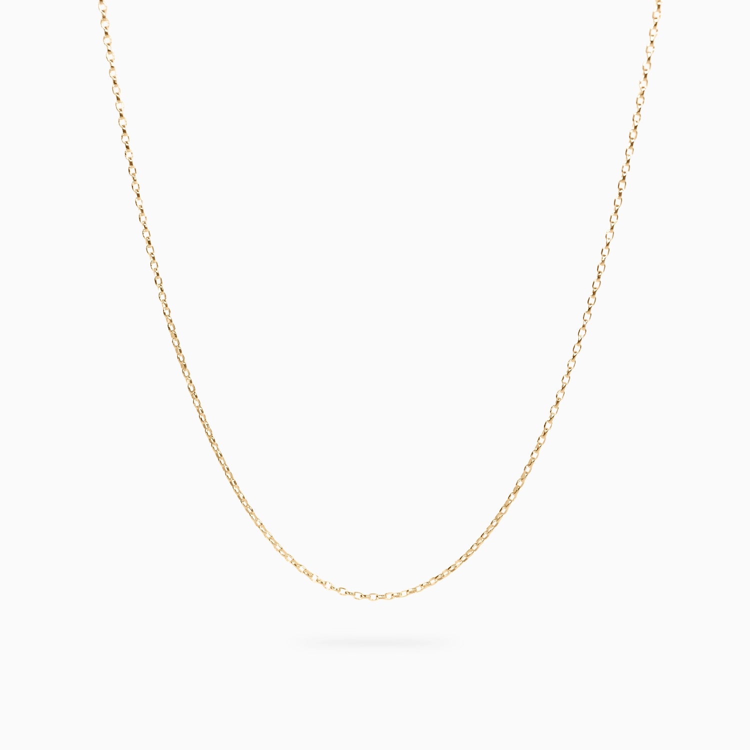 CAPRI OVAL BELCHER CHAIN Necklace Noble Jewellery