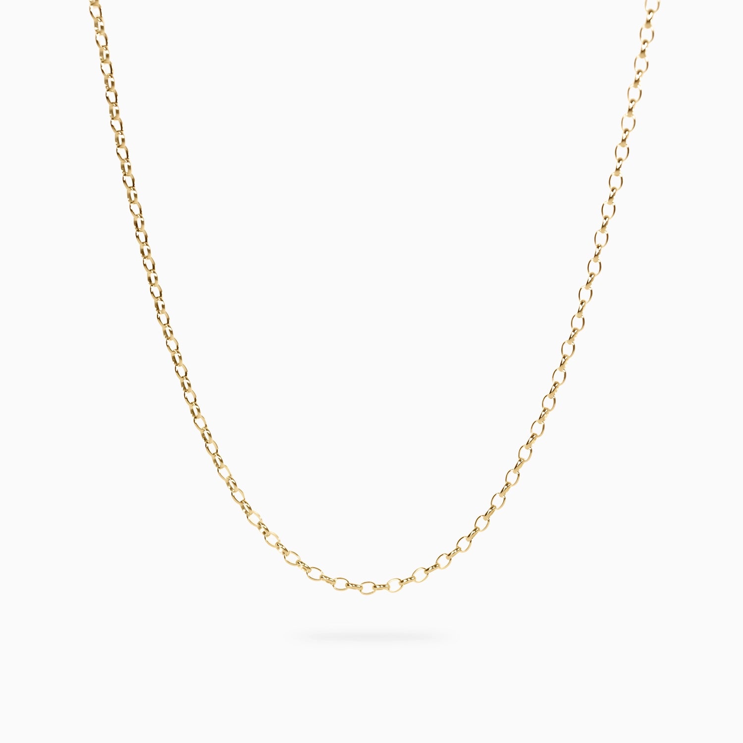 CAPRI OVAL BELCHER CHAIN Necklace Noble Jewellery