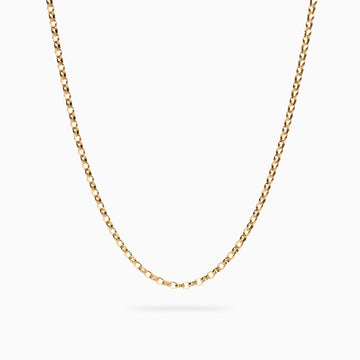 CAPRI OVAL BELCHER CHAIN Necklace Noble Jewellery