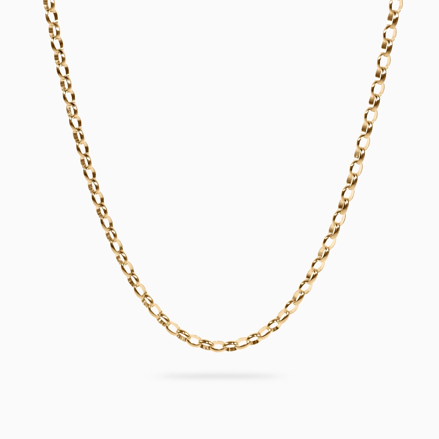 CAPRI OVAL BELCHER CHAIN Necklace Noble Jewellery