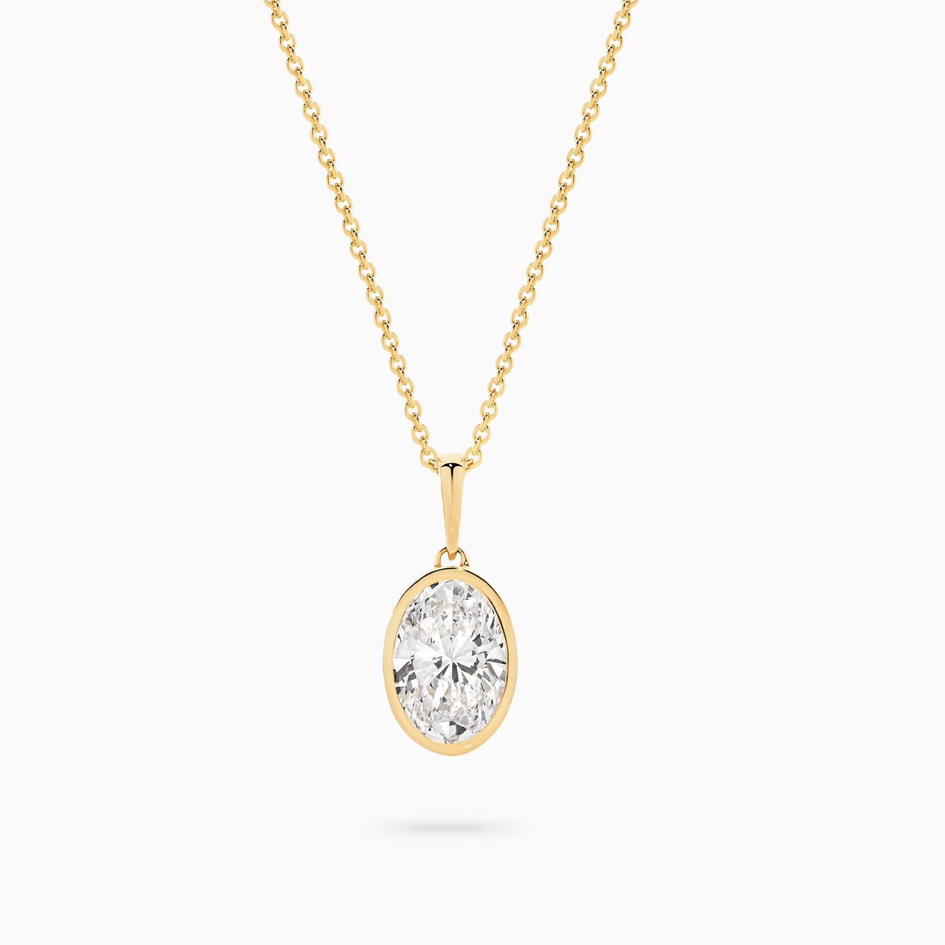 Wren Oval Bezel Pendant