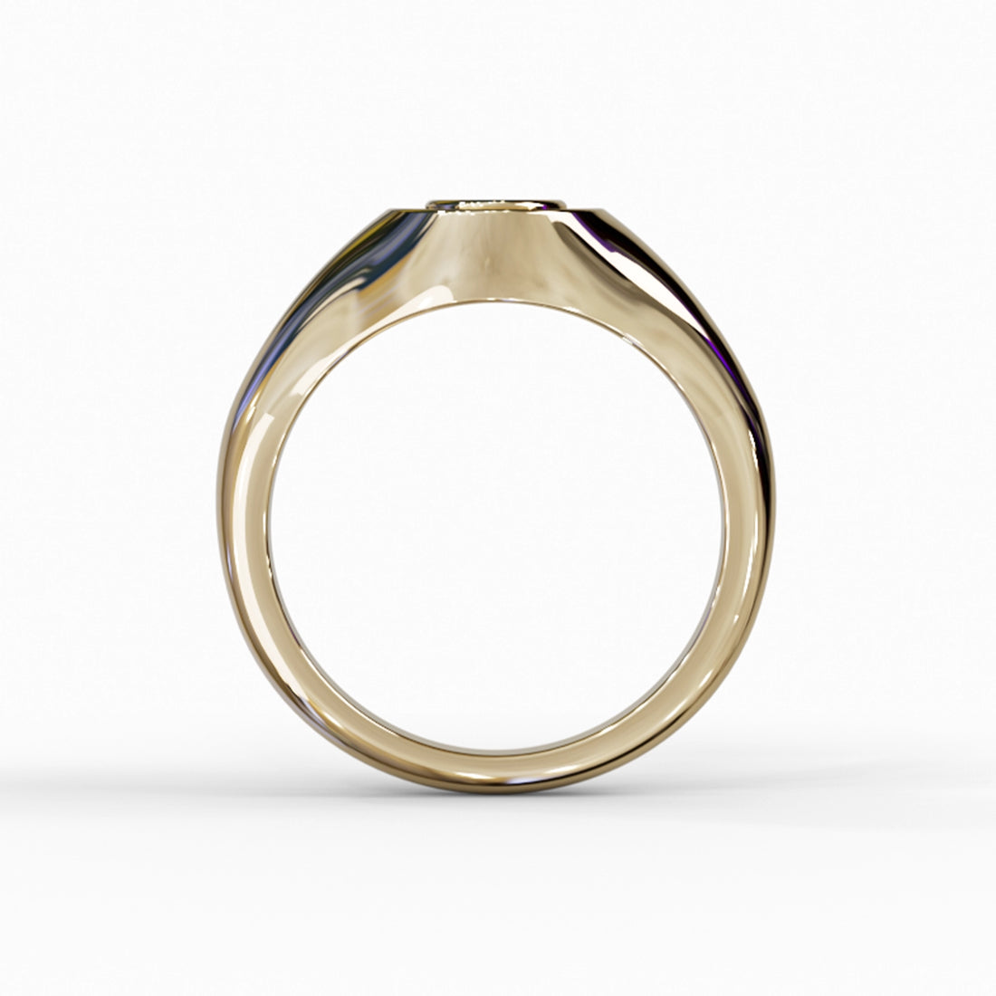 Ellie Oval Signet Ring Ring Noble Jewellery