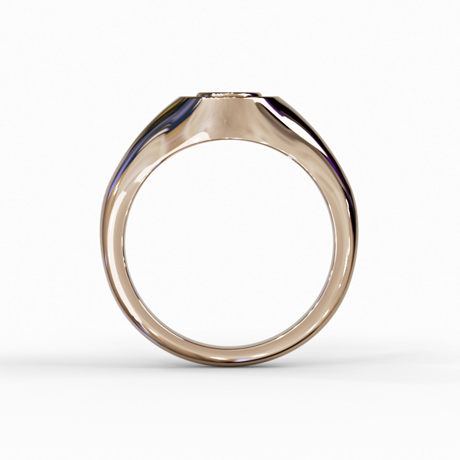 Ellie Oval Signet Ring Ring Noble Jewellery
