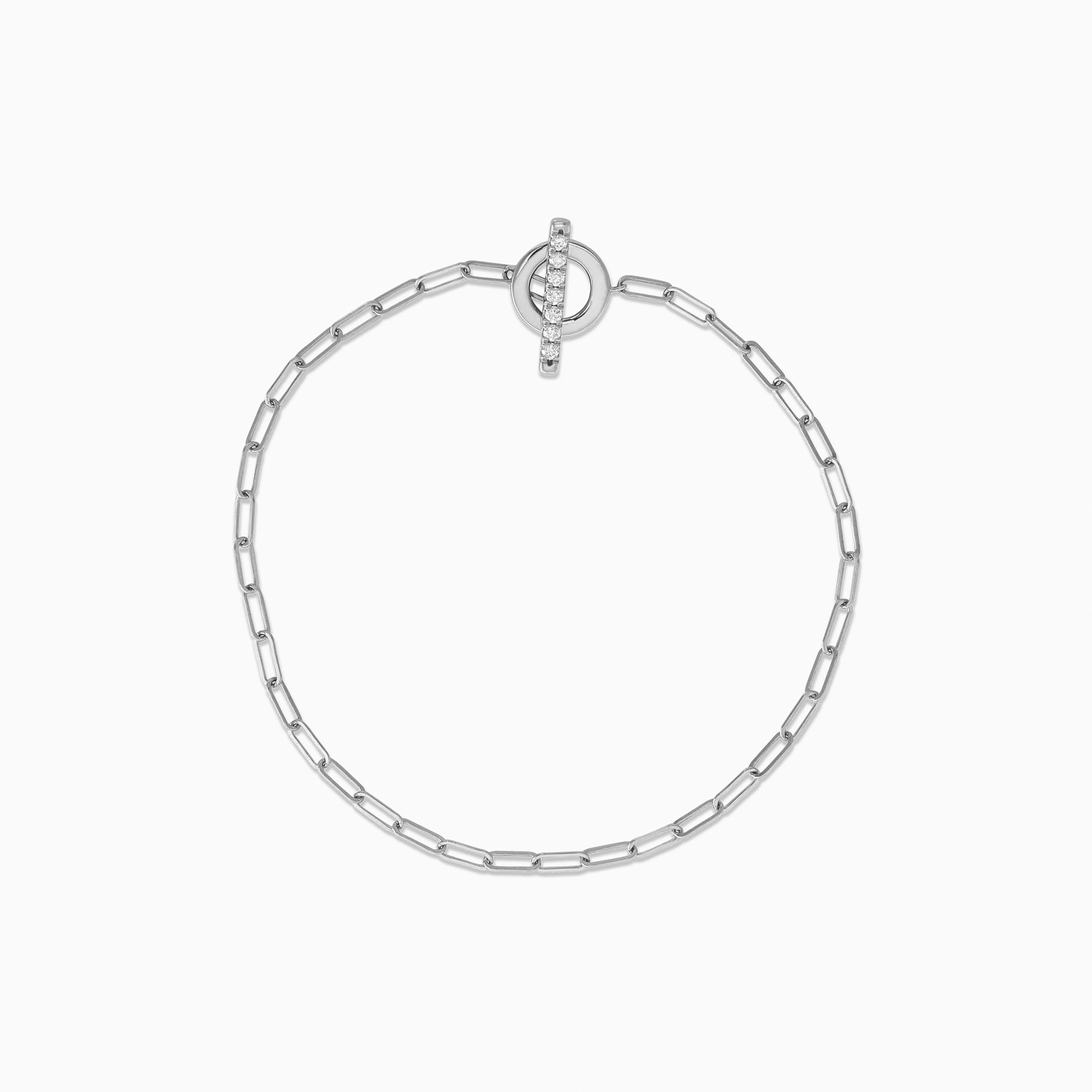 Thea Diamond Toggle Bracelet Bracelet Noble Jewellery