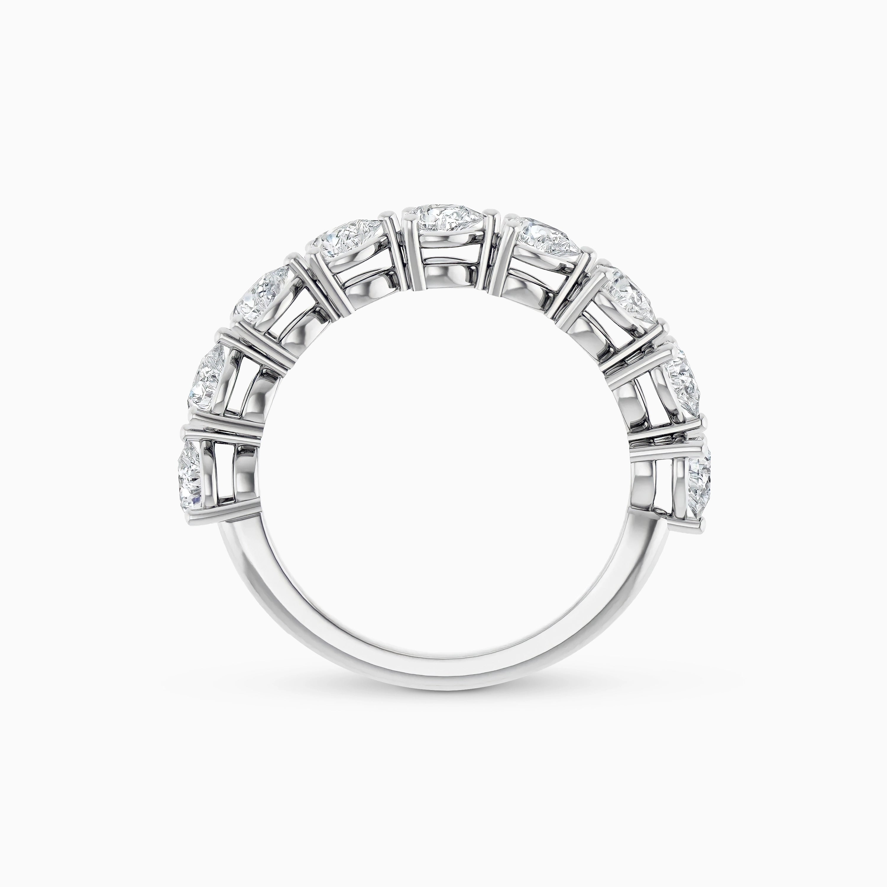 ELISE PEAR EAST WEST DIAMOND BAND Ring Noble Jewellery