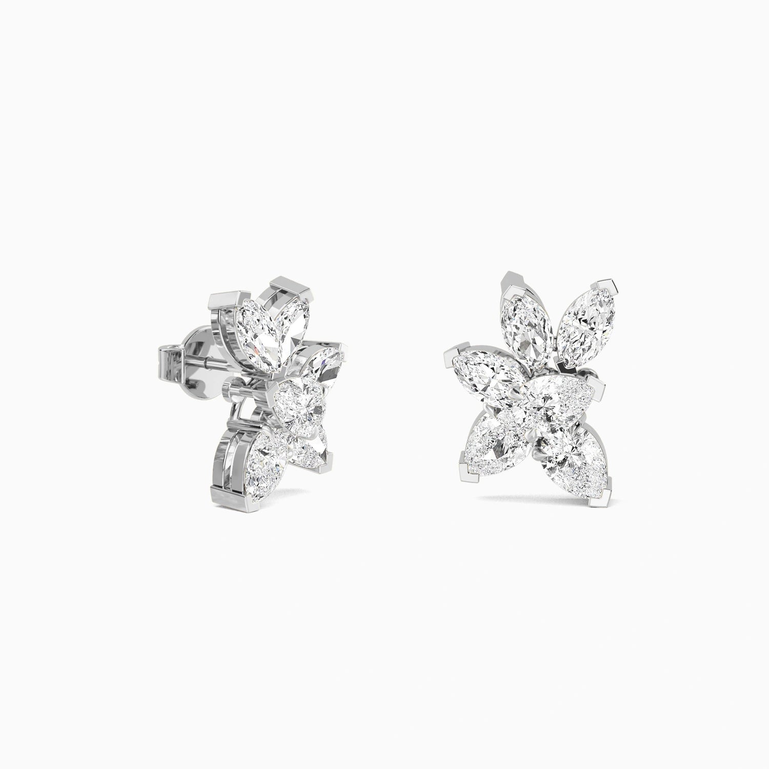 AVA BLOOM STUDS Earrings Noble Jewellery