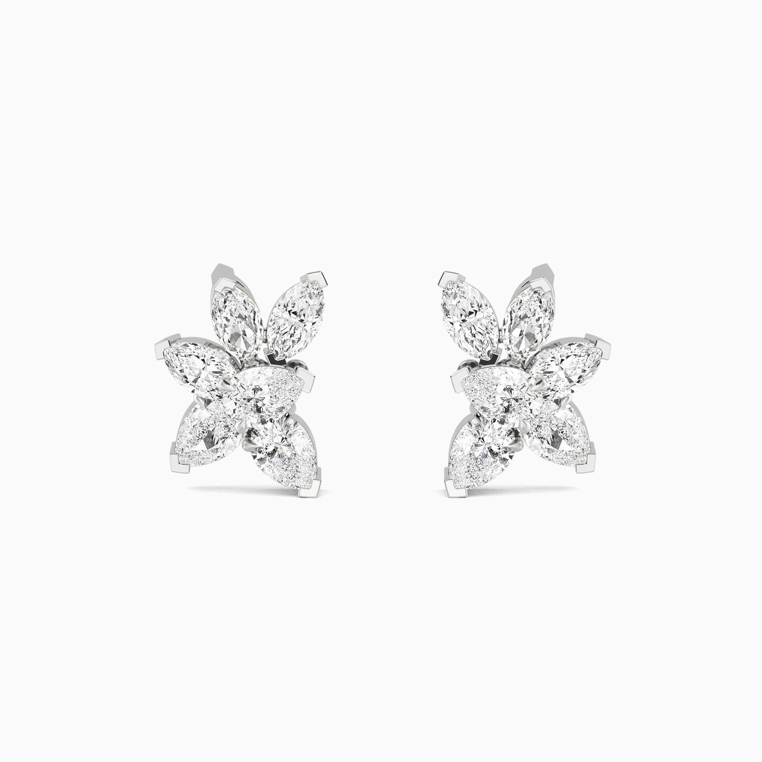 AVA BLOOM STUDS Earrings Noble Jewellery