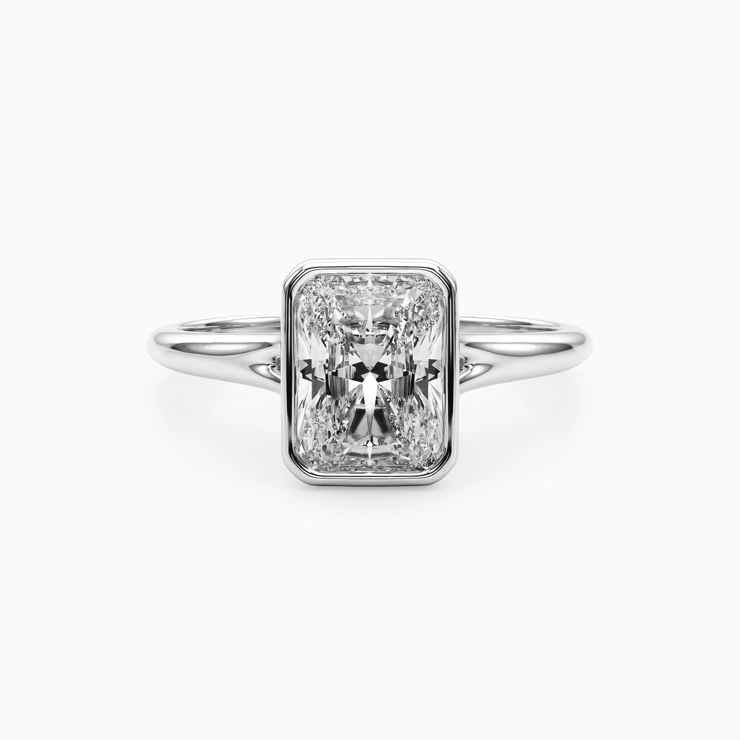 NOVA RADIANT BEZEL SOLITAIRE Ring Noble Jewellery