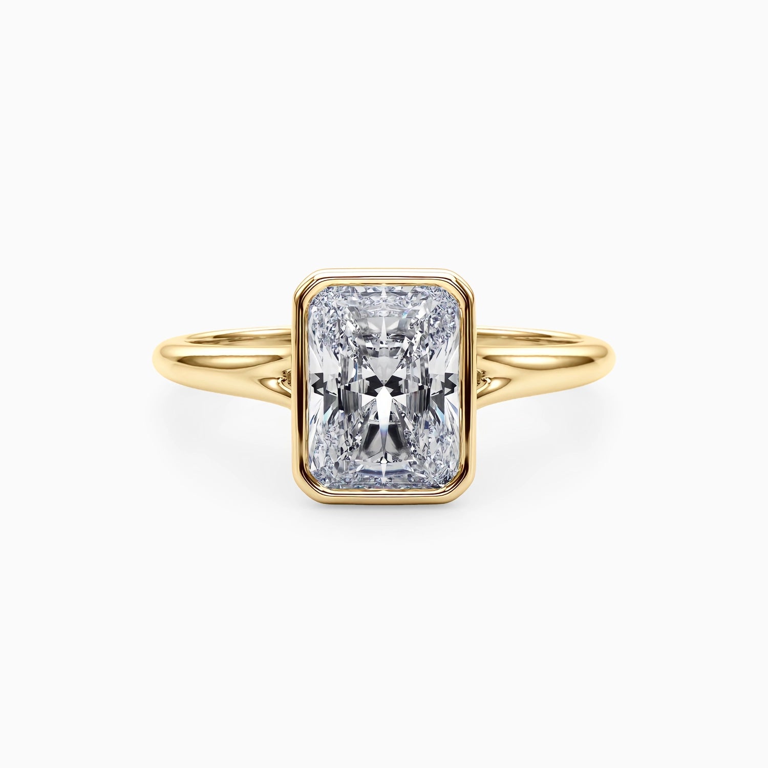 NOVA RADIANT BEZEL SOLITAIRE Ring Noble Jewellery