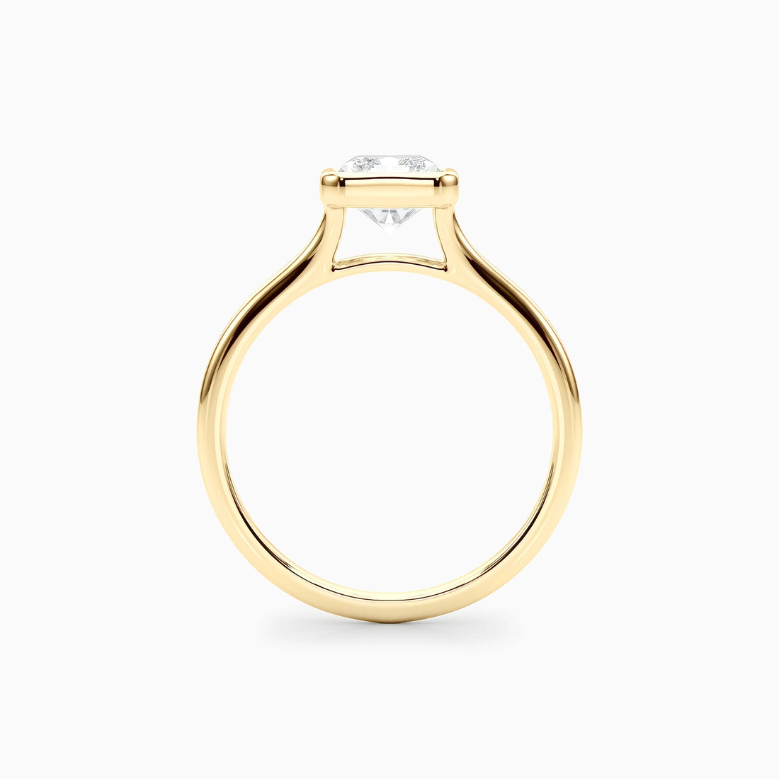 NOVA RADIANT BEZEL SOLITAIRE Ring Noble Jewellery